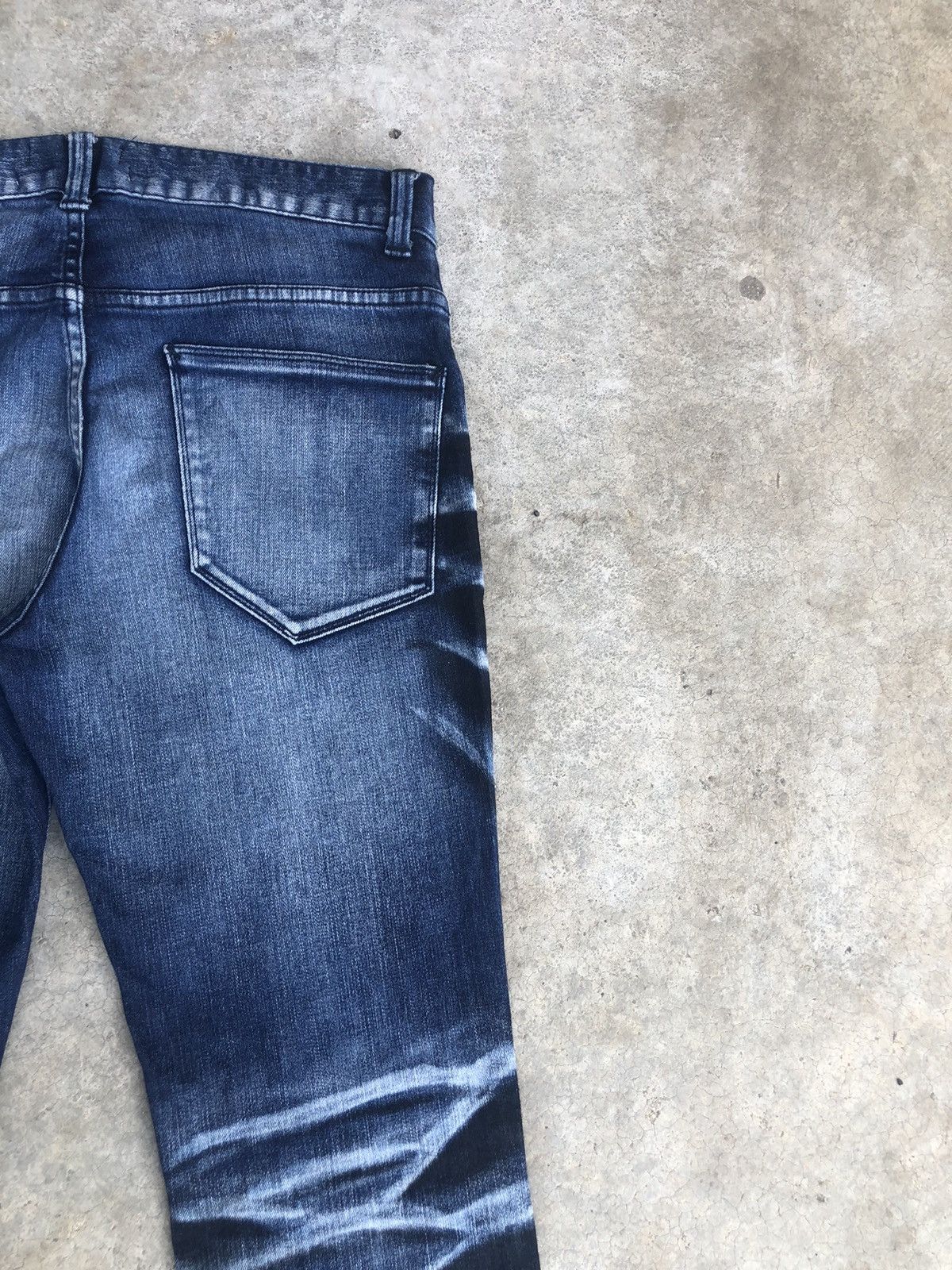 semanticdesign Japanese Semantic Design Flared Jeans Distressed Jeans Size US 31 - 11 Thumbnail
