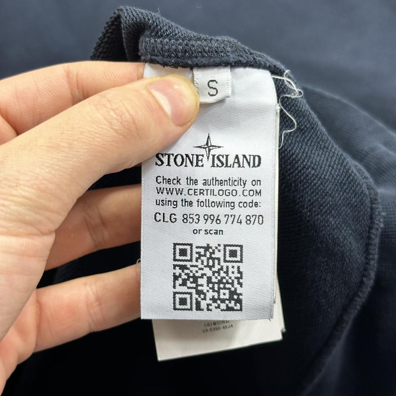 Stone Island Stone Island Navy Crewneck - S Size US S / EU 44-46 / 1 - 4 Thumbnail