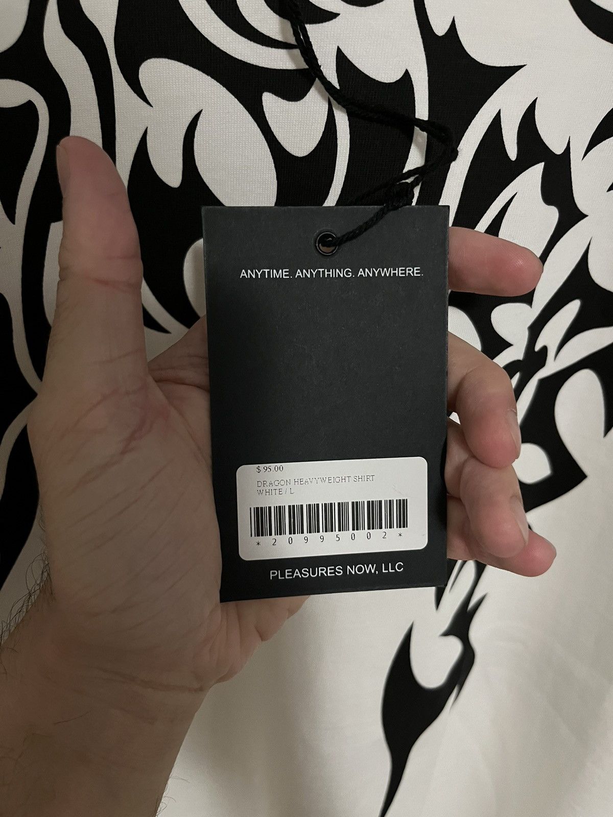 Pleasures Pleasures Dragon Heavyweight Tee Size US L / EU 52-54 / 3 - 4 Thumbnail