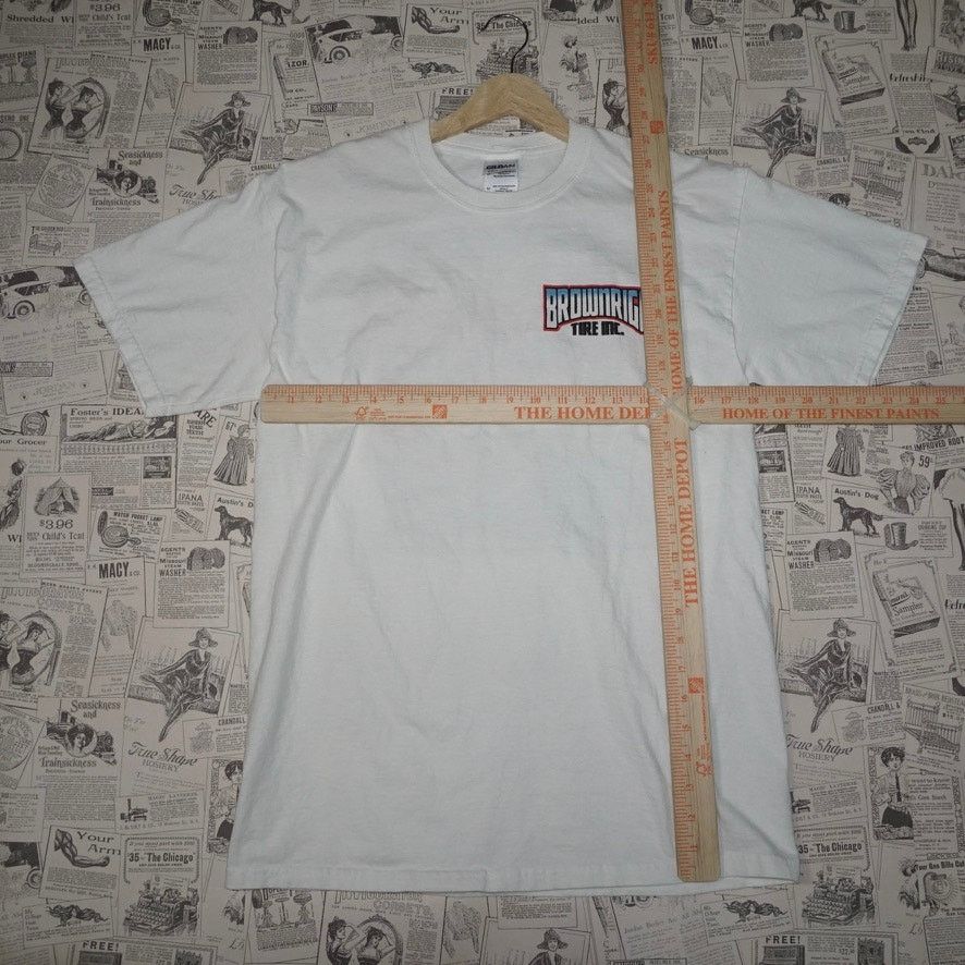 Vintage Medium - Vintage Y2K car brown rig tire inc 2000s t-shirt Size US M / EU 48-50 / 2 - 4 Thumbnail