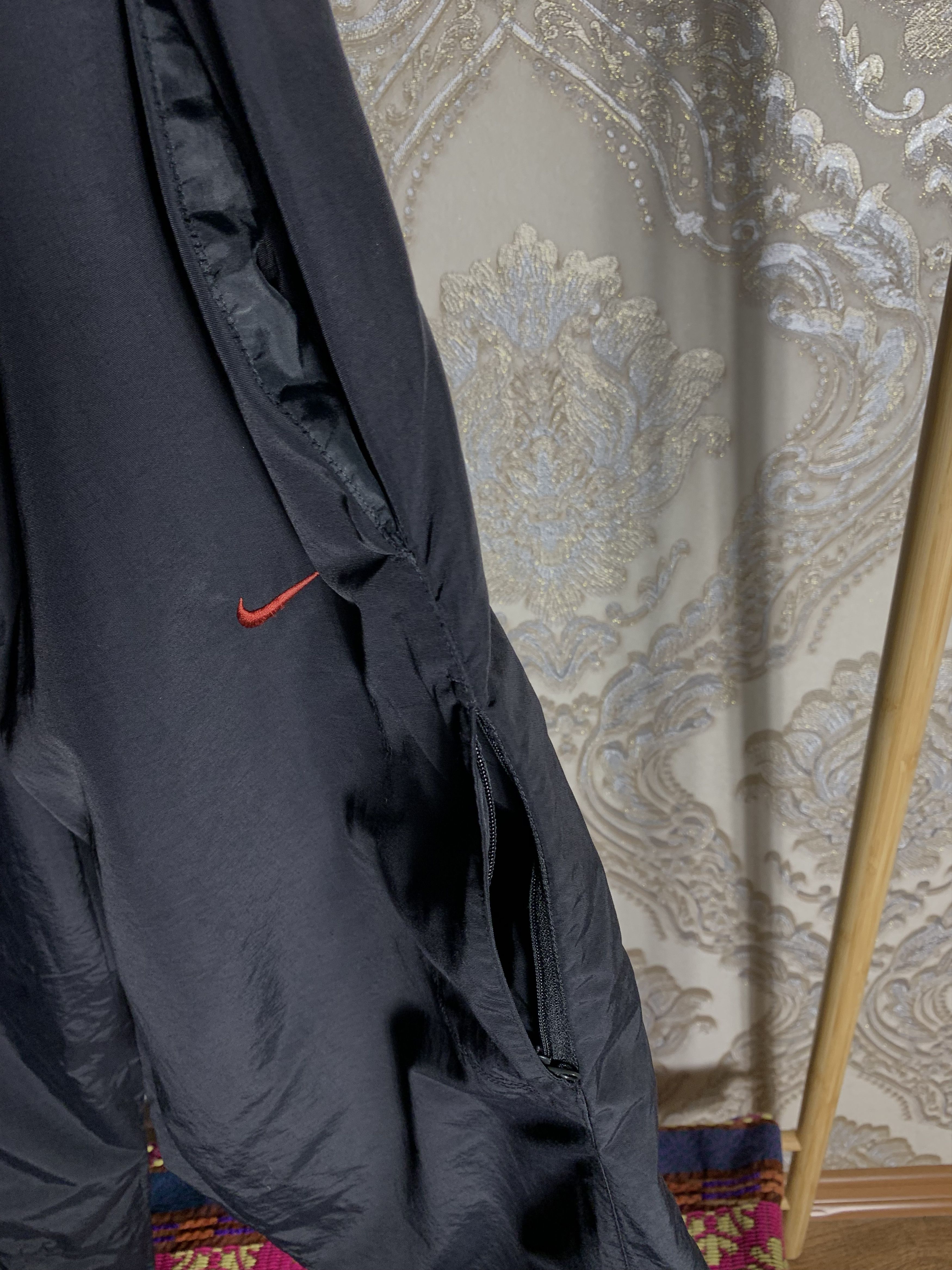Nike VINTAGE NIKE SWOOSH DRILL RETRO PANTS JAPAN STYLE Y2K 90s Size US 38 / EU 54 - 3 Thumbnail