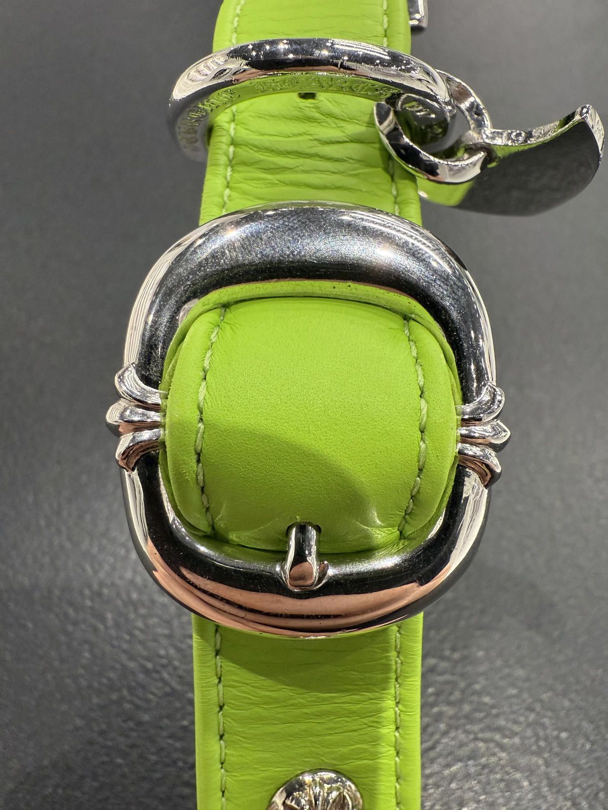 Chrome Hearts Chrome Hearts Leather Dog Collar in Green Size ONE SIZE - 4 Thumbnail