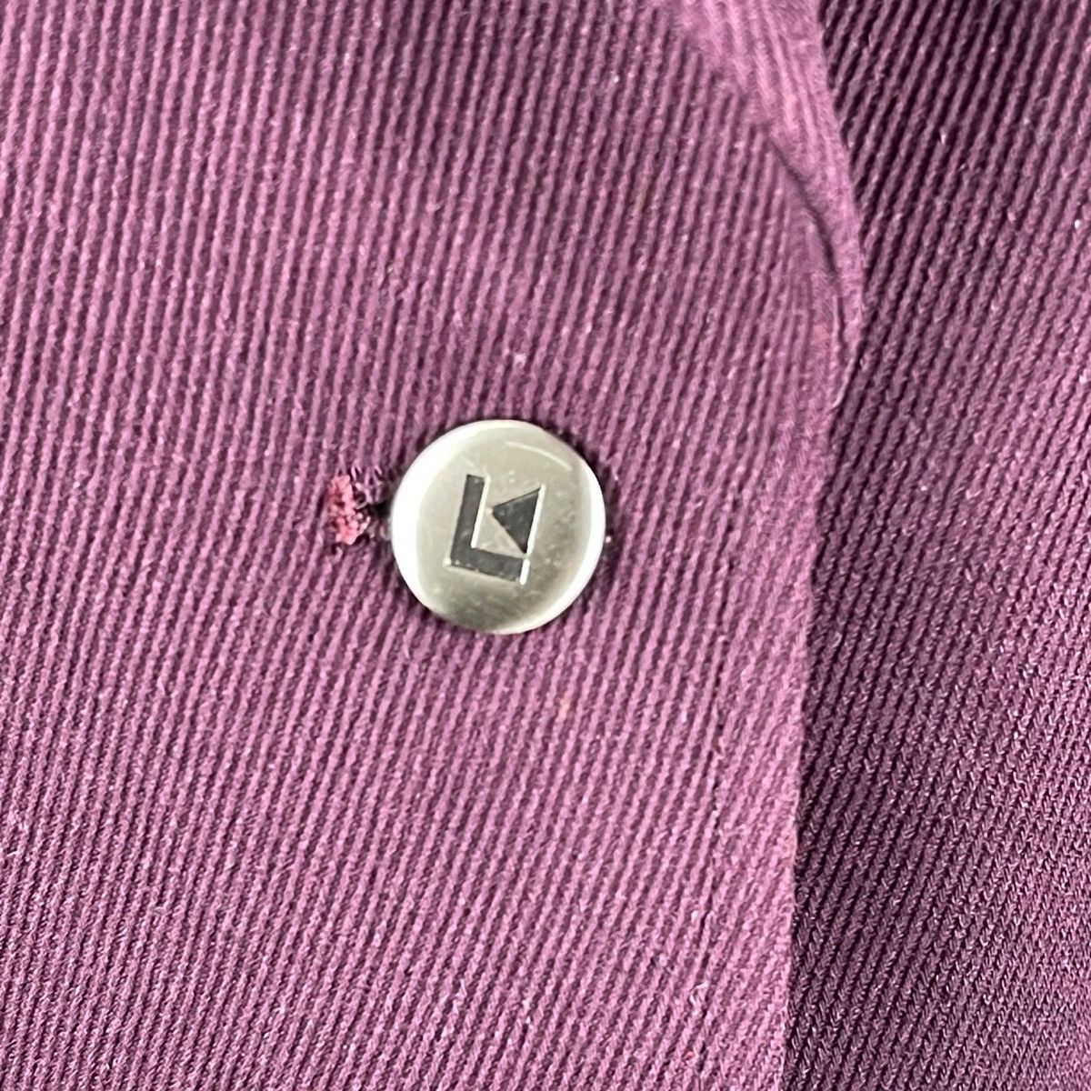 Karl Lagerfeld Vintage Karl Lagerfeld Plum Wool Jacket Size M / US 6-8 / IT 42-44 - 5 Thumbnail
