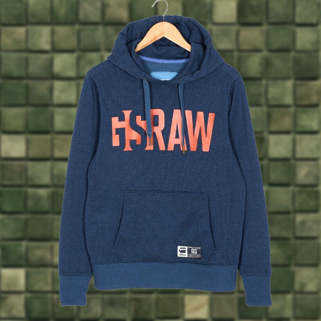 G-Star G-STAR Strummer Hooded Hoodie Sweatshirt Men M Blue VR2604 Hoodie Size US M / EU 48-50 / 2 - 1 Thumbnail