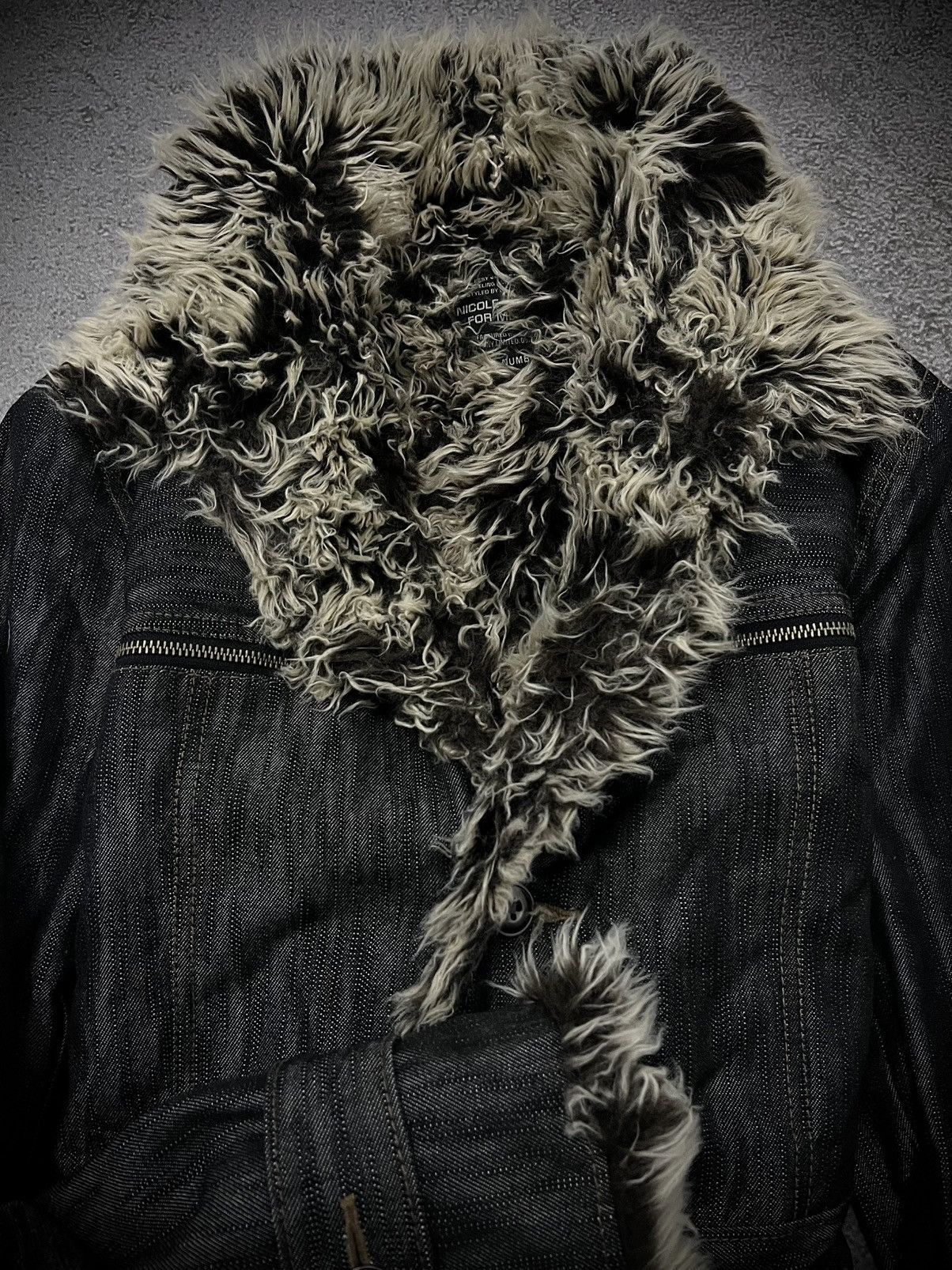 Nicole Club 2000s NICOLE CLUB FOR MEN VKEI STYLE FUR LINER JACKET Size US L / EU 52-54 / 3 - 6 Thumbnail