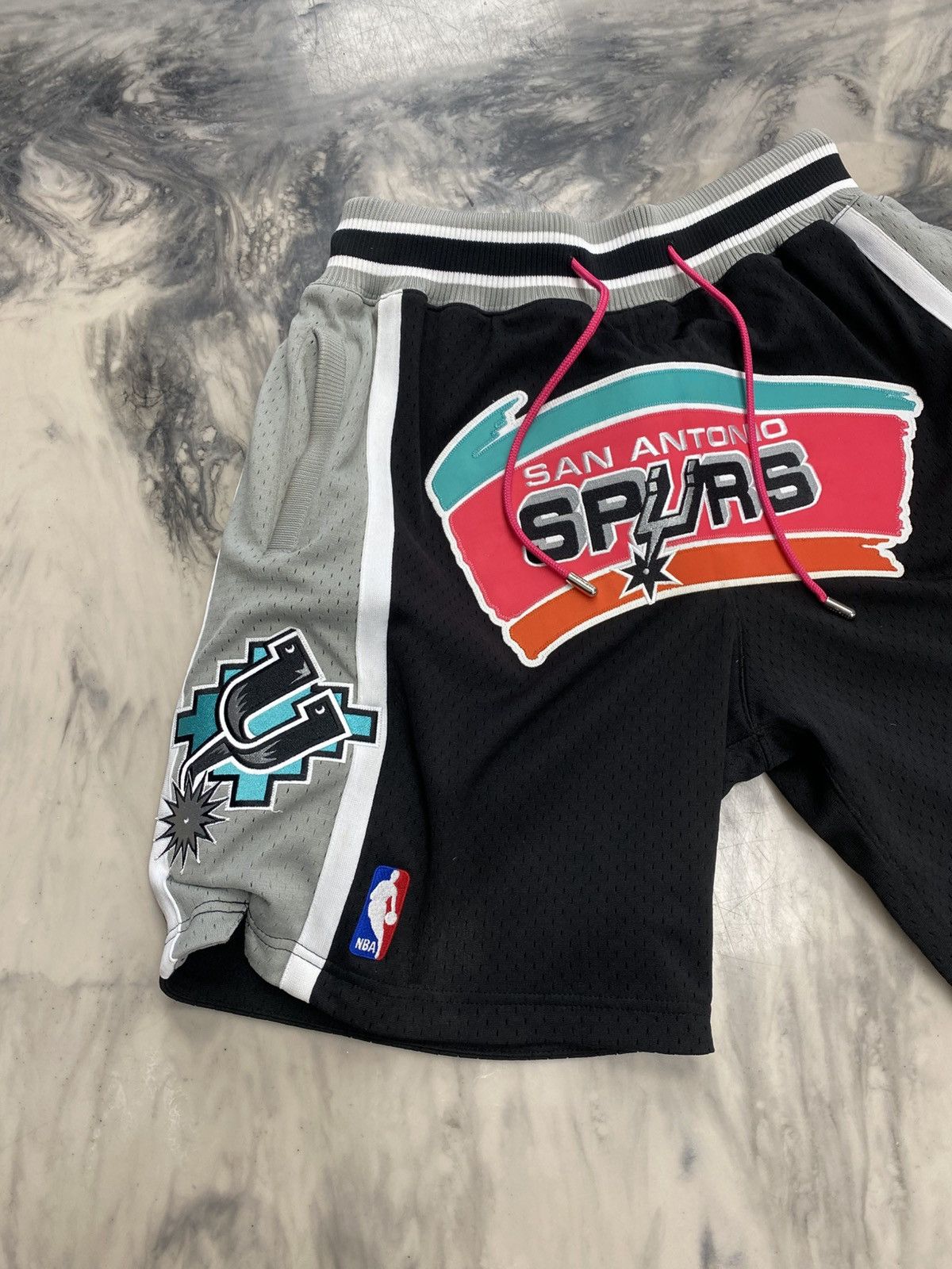 Just Don Just don San Antonio spurs shorts road nba finals small Size US 30 / EU 46 - 2 Thumbnail