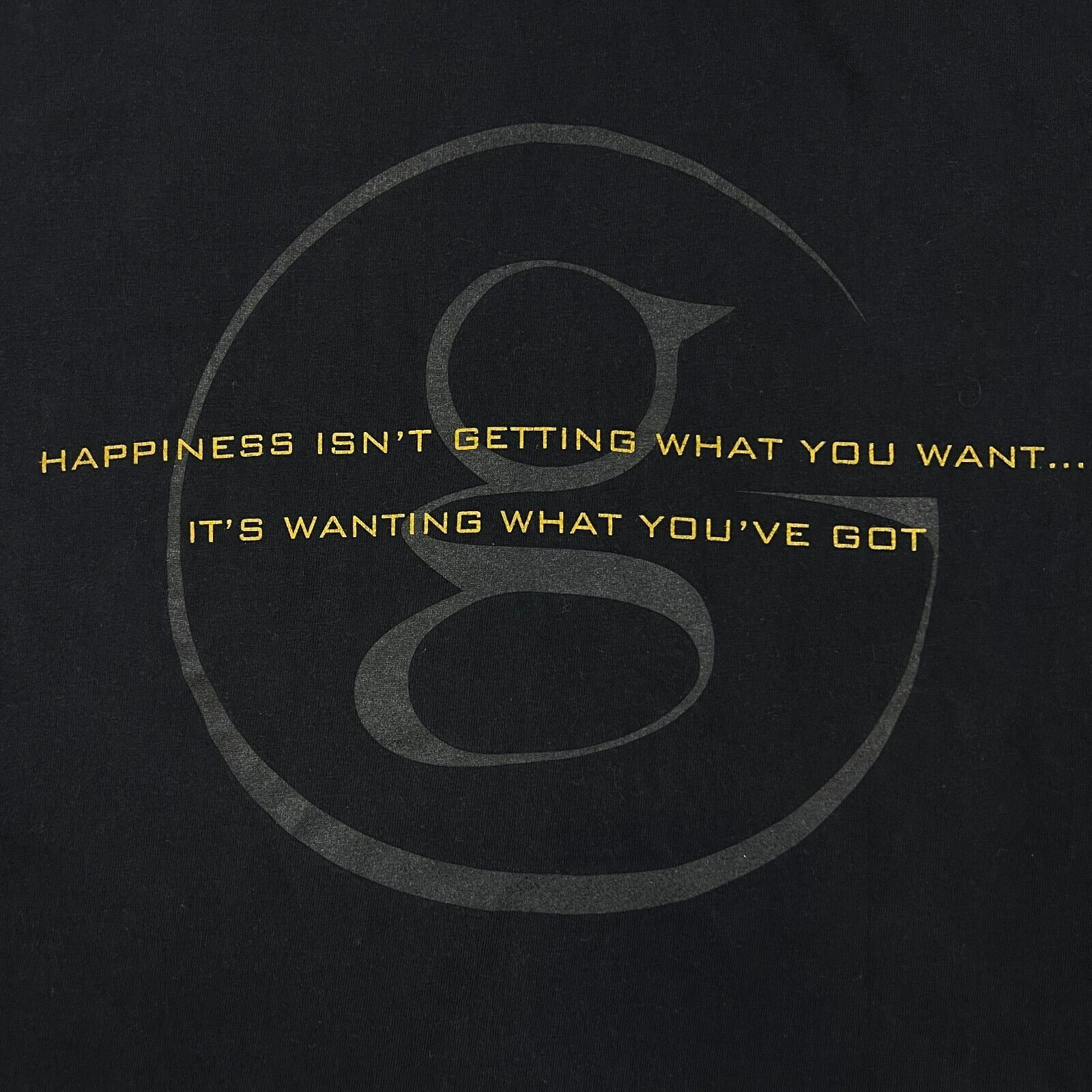 Band Tees × Vintage 1998 Garth Brooks T Shirt Happiness Isn't What You Want Band Size US L / EU 52-54 / 3 - 6 Thumbnail