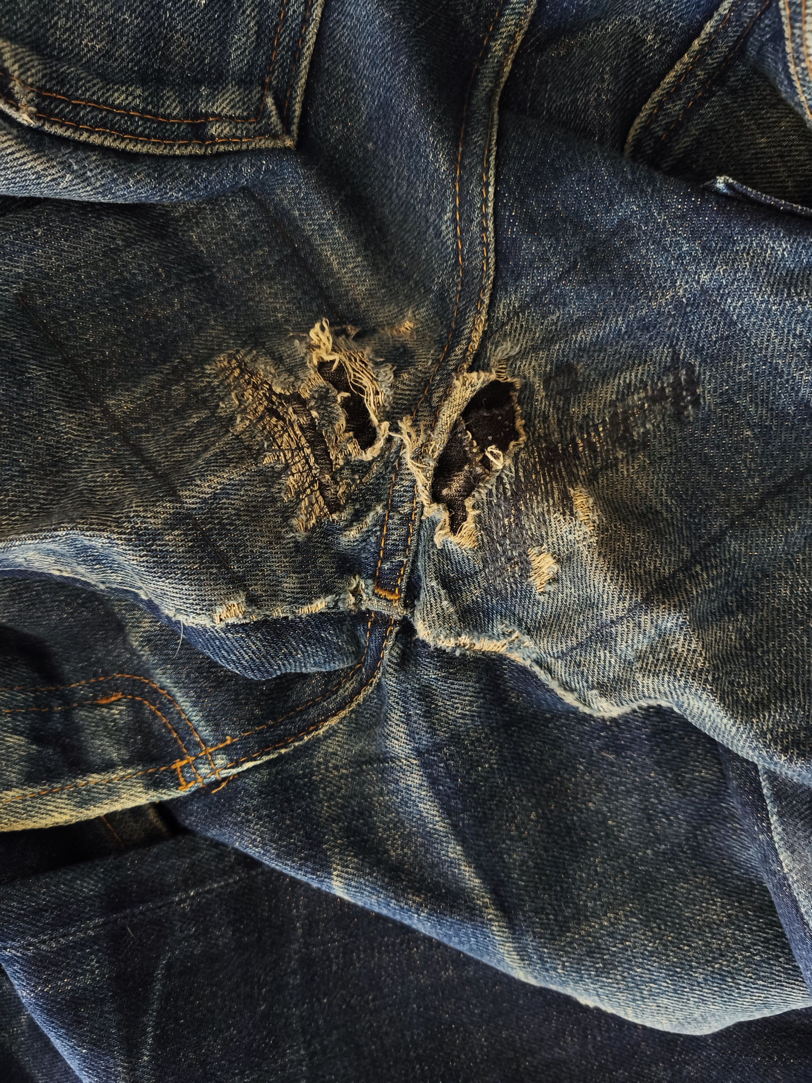 Naked & Famous Butler Naked & Famous Slim Dry Demin Fades Jean Selvedge Size US 33 - 10 Thumbnail