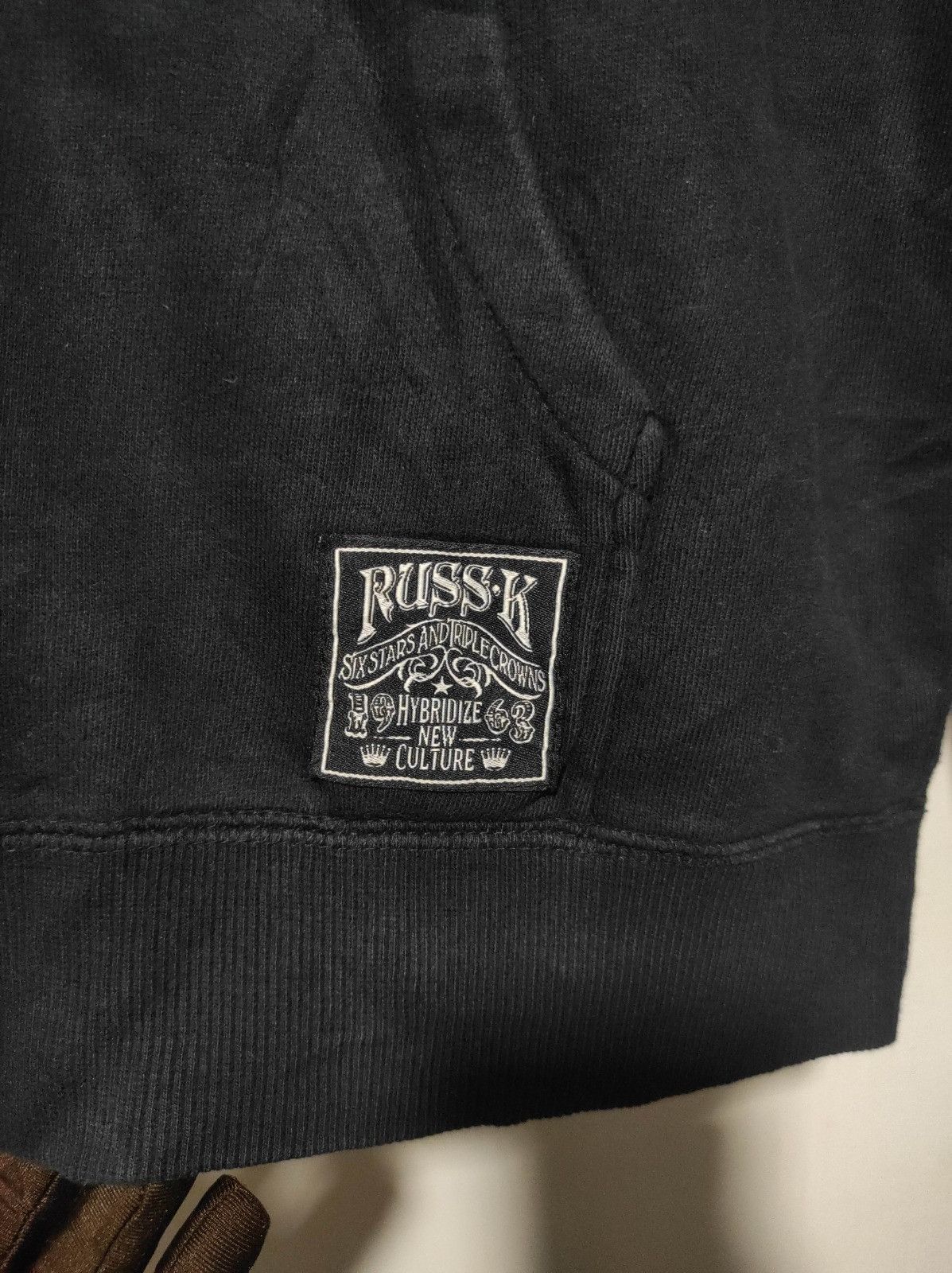Japanese Brand Russ-K zipper fur hoodie LGB style Size US M / EU 48-50 / 2 - 8 Thumbnail