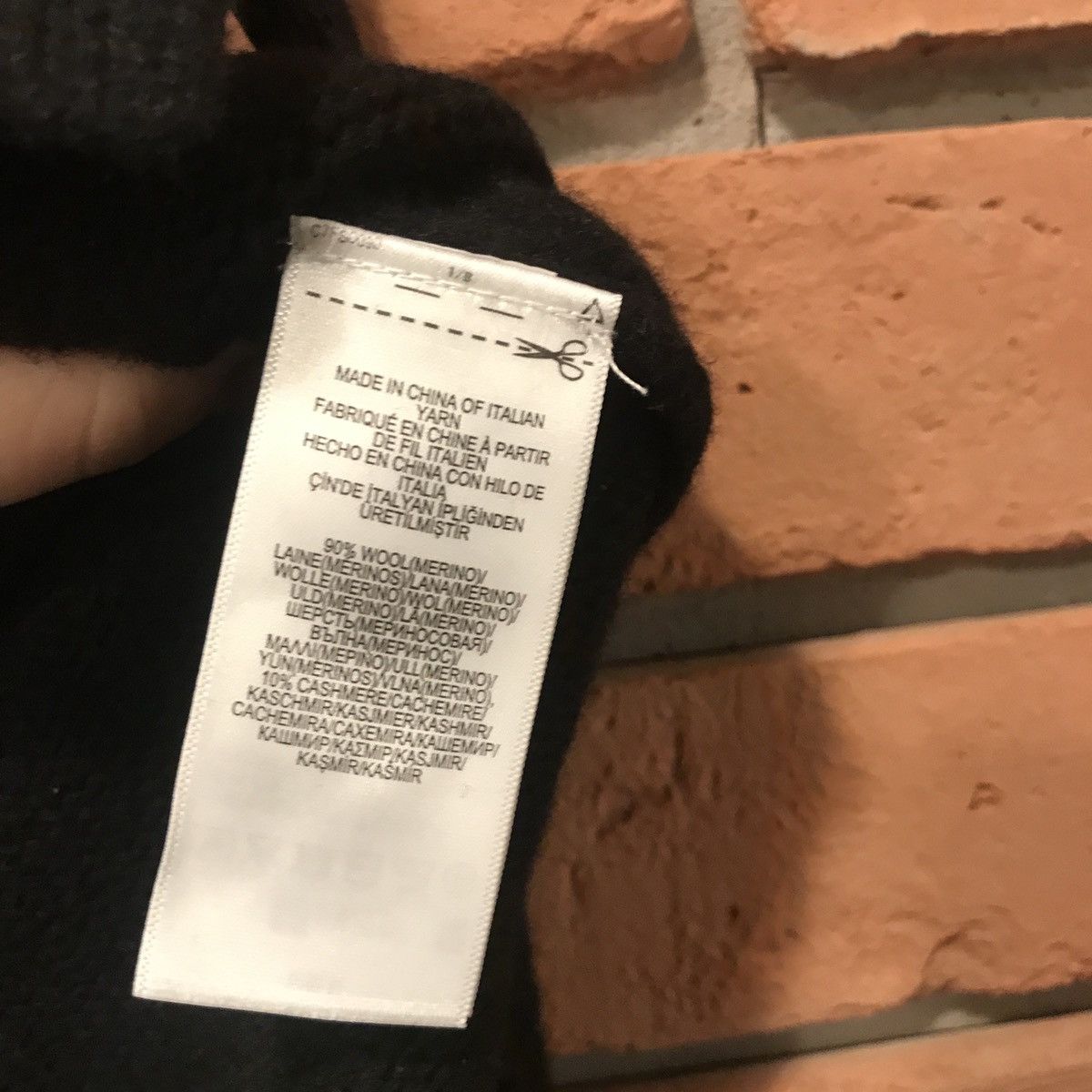 Polo Ralph Lauren × Ralph Lauren Ralph Lauren sweater turtleneck black wool cashmere Size S / US 4 / IT 40 - 4 Thumbnail