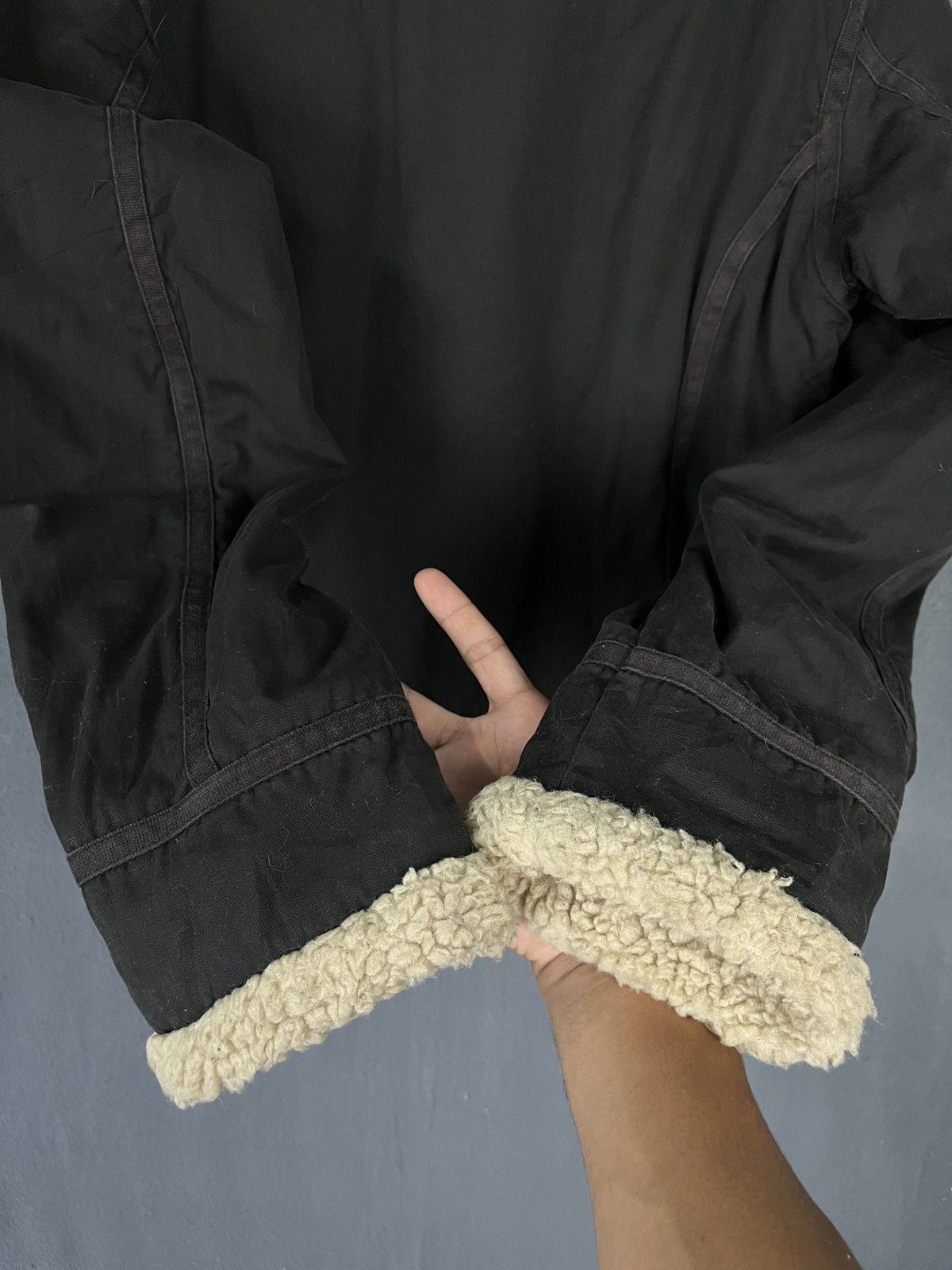 Uniqlo Uniqlo B-3 Inspired Sherpa Lined Jacket Size US M / EU 48-50 / 2 - 10 Thumbnail