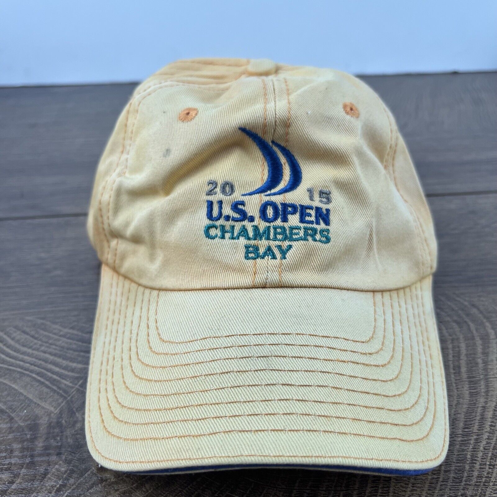 Other 2015 US Open Chambers Bay Adjustable Hat Orange Adjustable H Size ONE SIZE - 1 Thumbnail