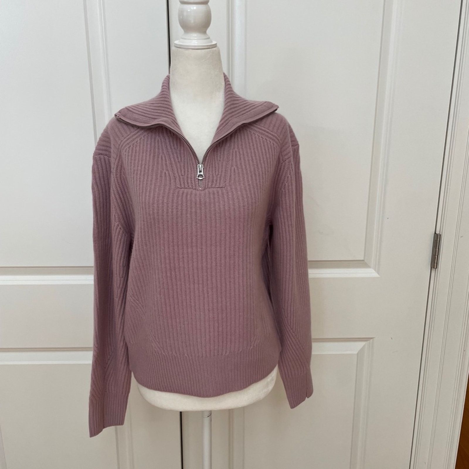 Rag & Bone Pierce Cashmere Half Zip Sweater from Rag and Bone Size S / US 4 / IT 40 - 7 Thumbnail
