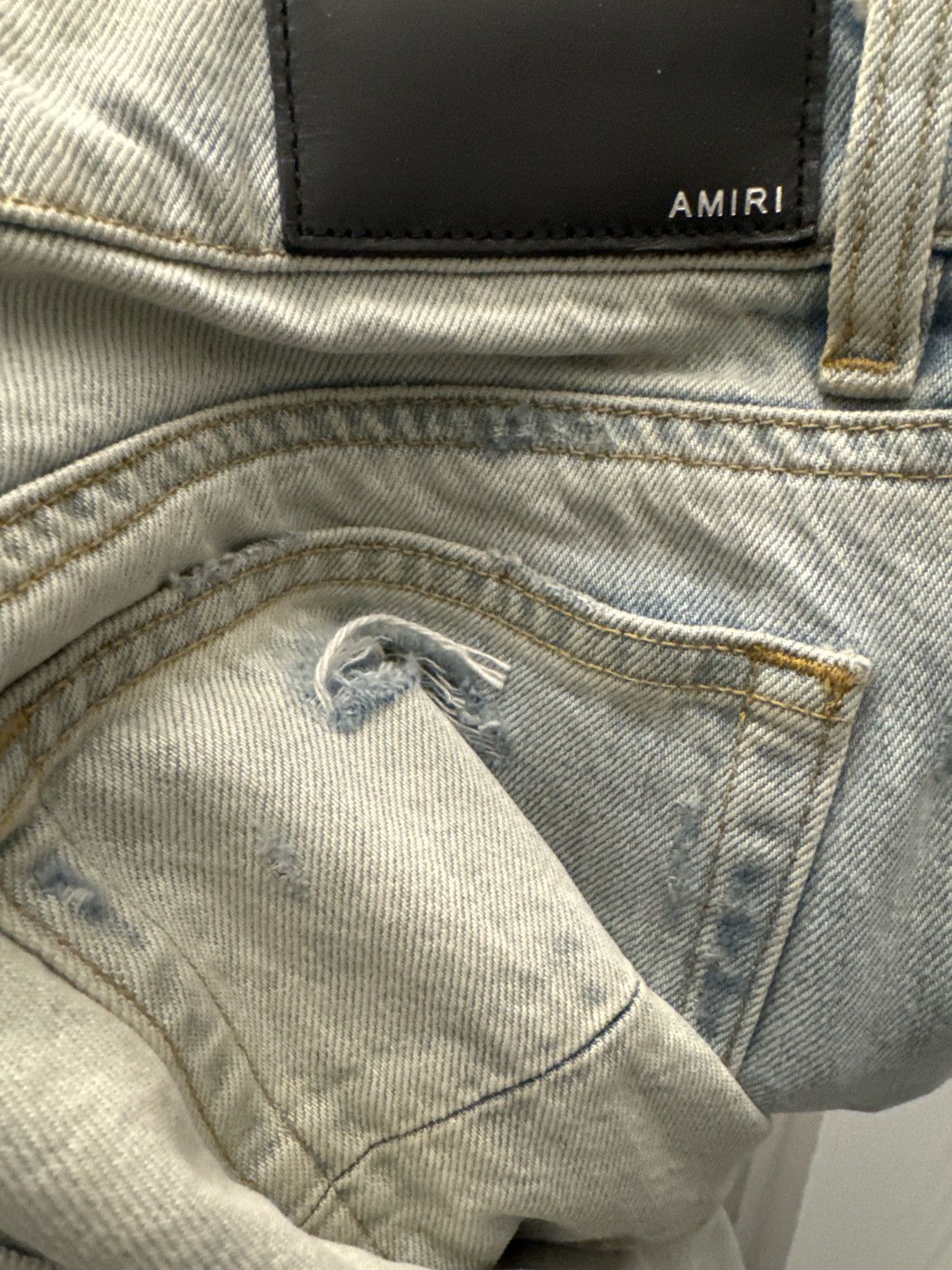 Amiri Amiri Slouch Destroyed Jeans 36 Size US 36 / EU 52 - 9 Thumbnail