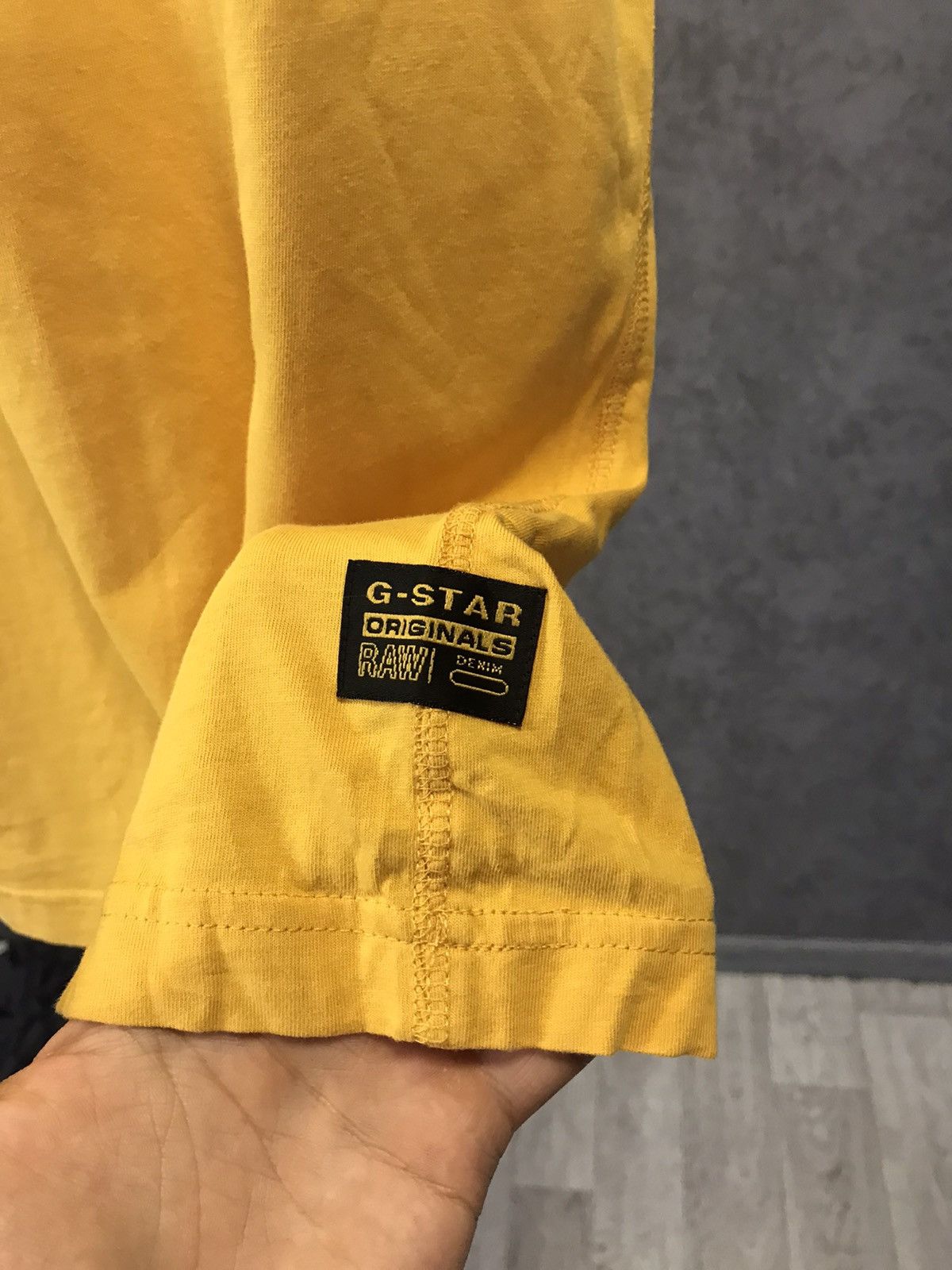 G-Star G Star Raw big logo tee Size US XL / EU 56 / 4 - 4 Thumbnail