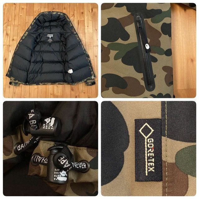 Bape × Goretex BAPE × GORE-TEX HOODIE Puffer Down Jacket a bathing ape Size US S / EU 44-46 / 1 - 8 Thumbnail