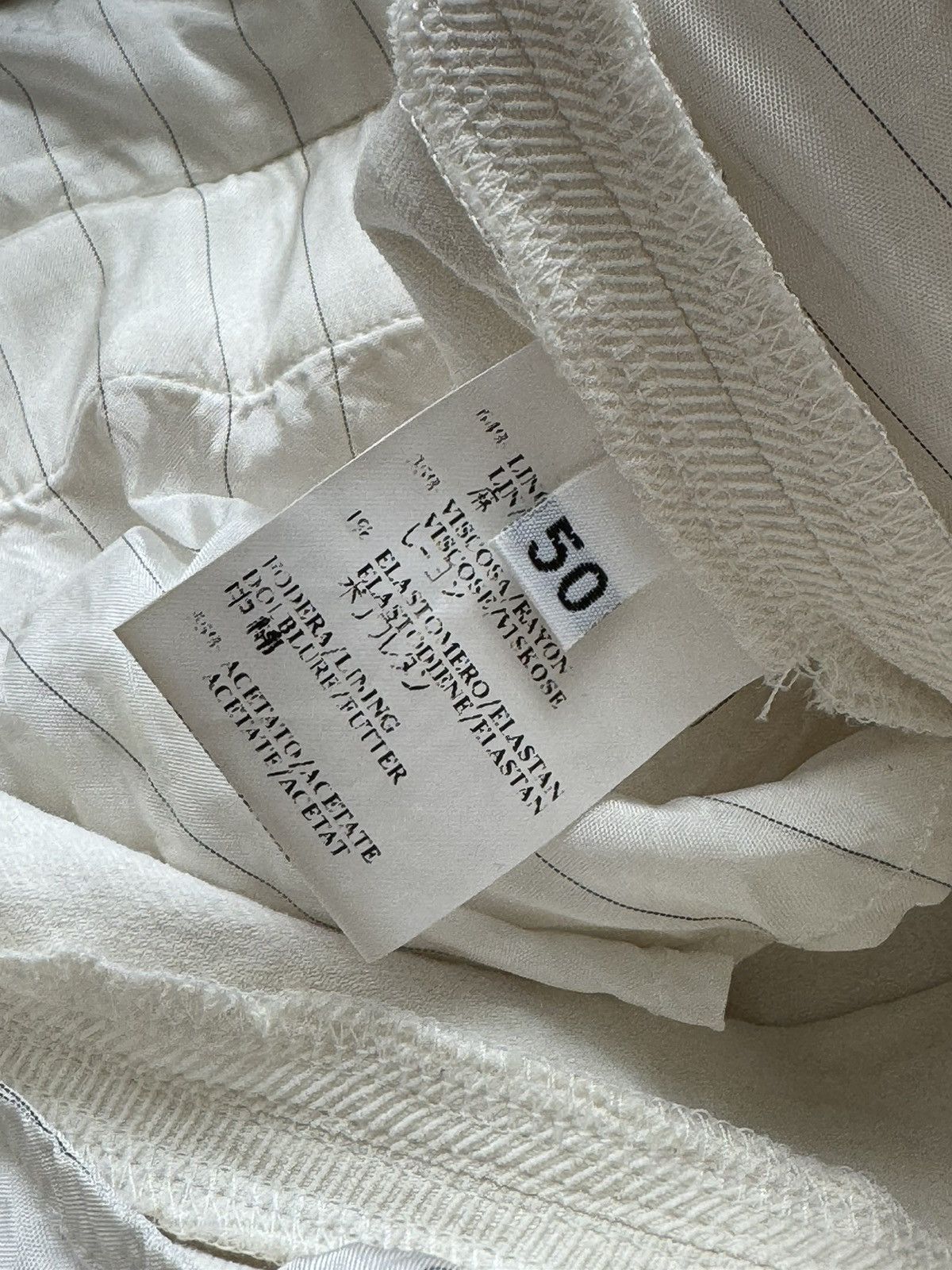 Costume National CoStume National Homme Linen Resort Pants Size US 32 / EU 48 - 14 Thumbnail