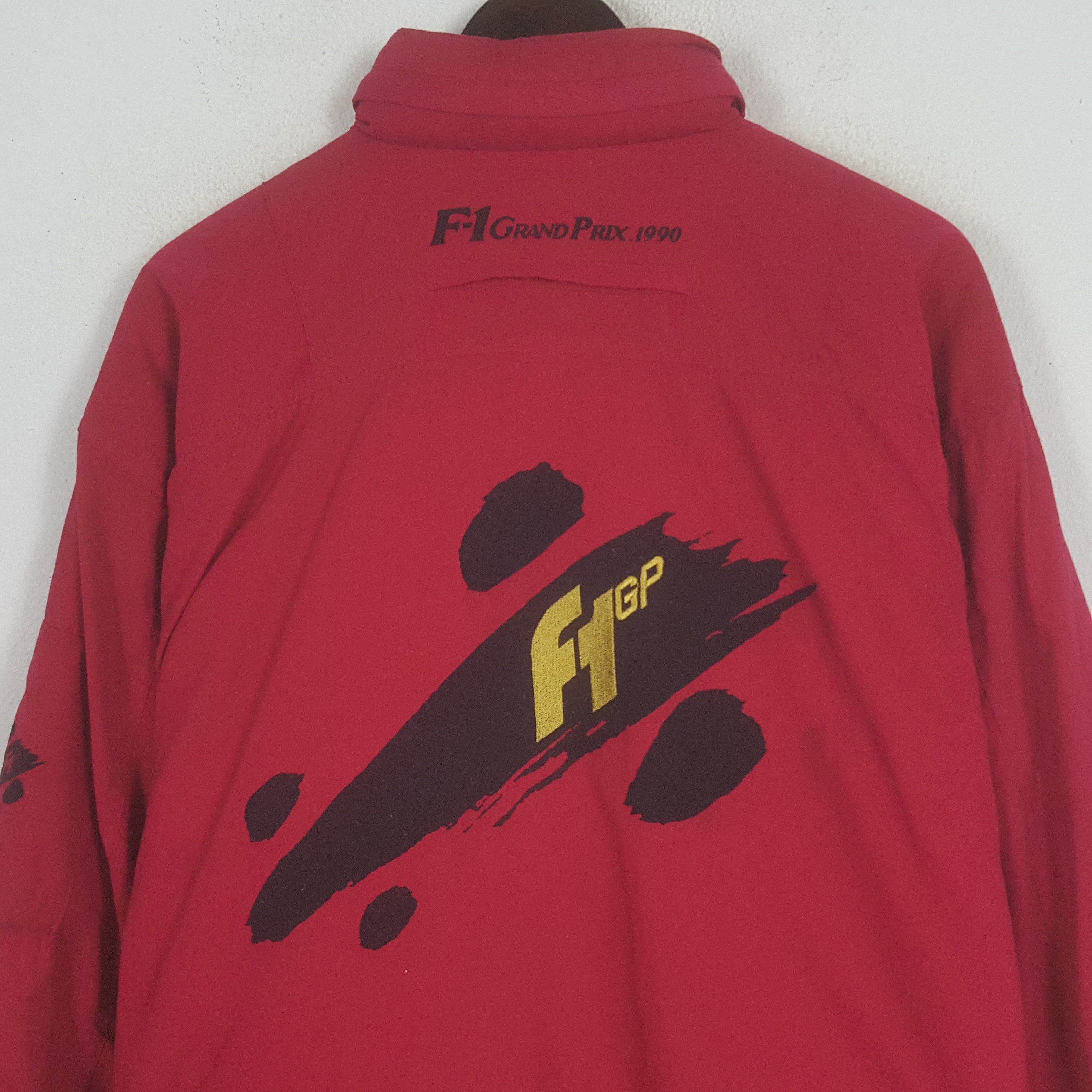 Kadoya × Vintage Vintage F1 Grand Prix Zipper Kadoya Jacket Size US XL / EU 56 / 4 - 2 Thumbnail