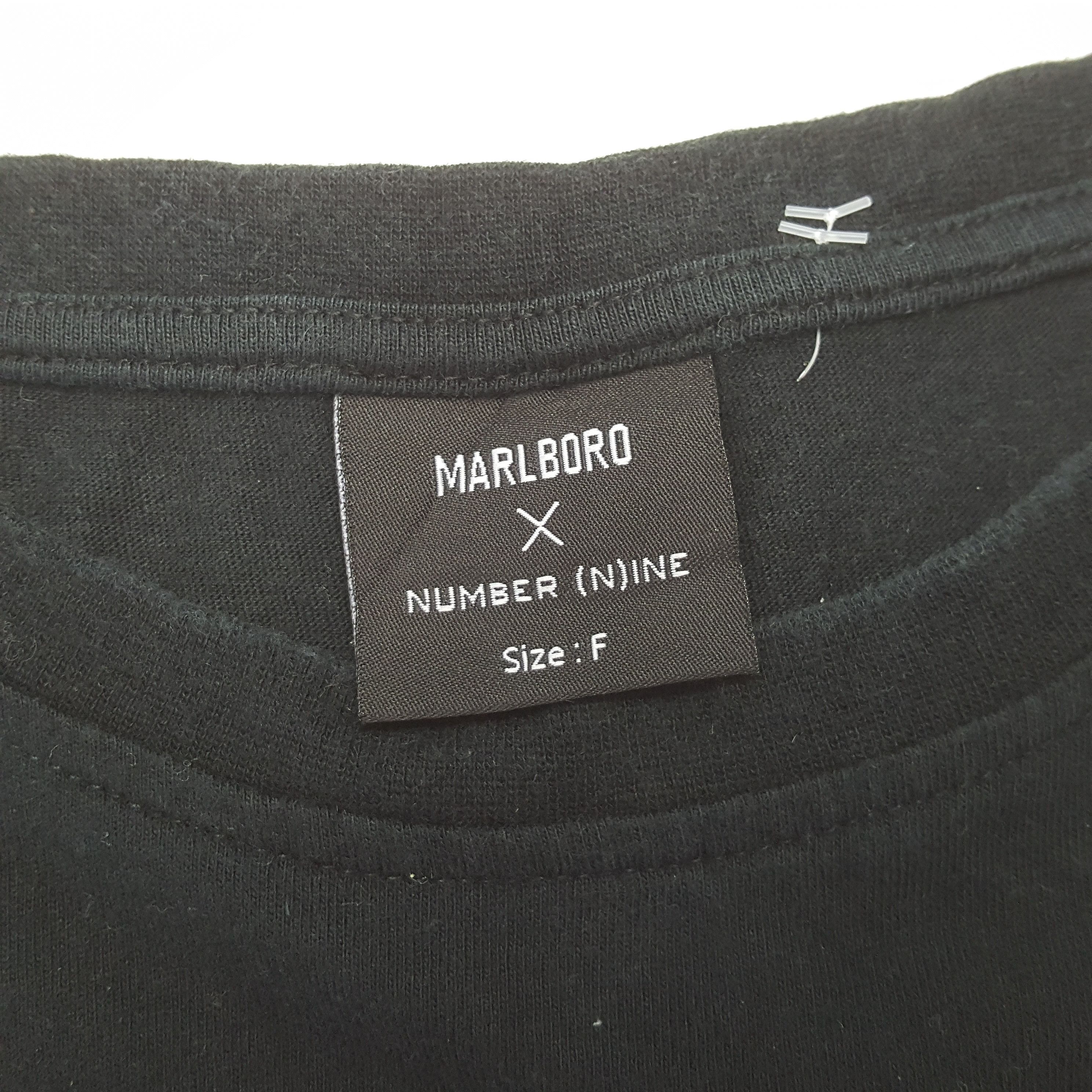 Number (N)ine MARLBORO x NUMBER NINE Streetwear Style Tshirt C285N44 Size US M / EU 48-50 / 2 - 5 Thumbnail