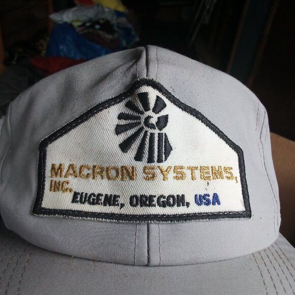 Other DS Vintage K-Products Macron Systems Patch Snap Trucker Hat Size ONE SIZE - 2 Thumbnail