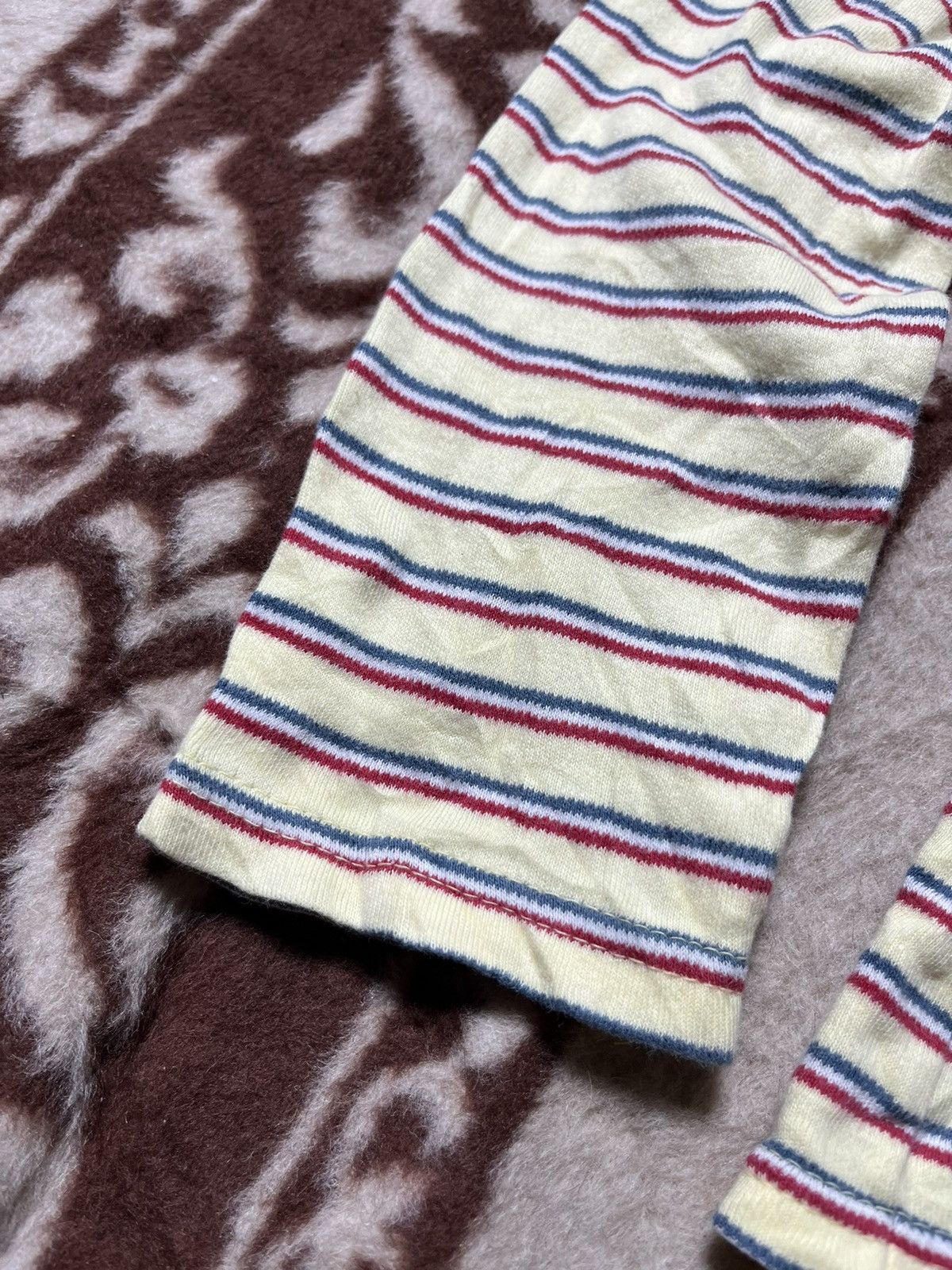 Hysteric Glamour × Japanese Brand × Vintage 🔥Hysteric Glamour Vintage KITCH Stripe Design Long Sleeve Size S / US 4 / IT 40 - 4 Thumbnail