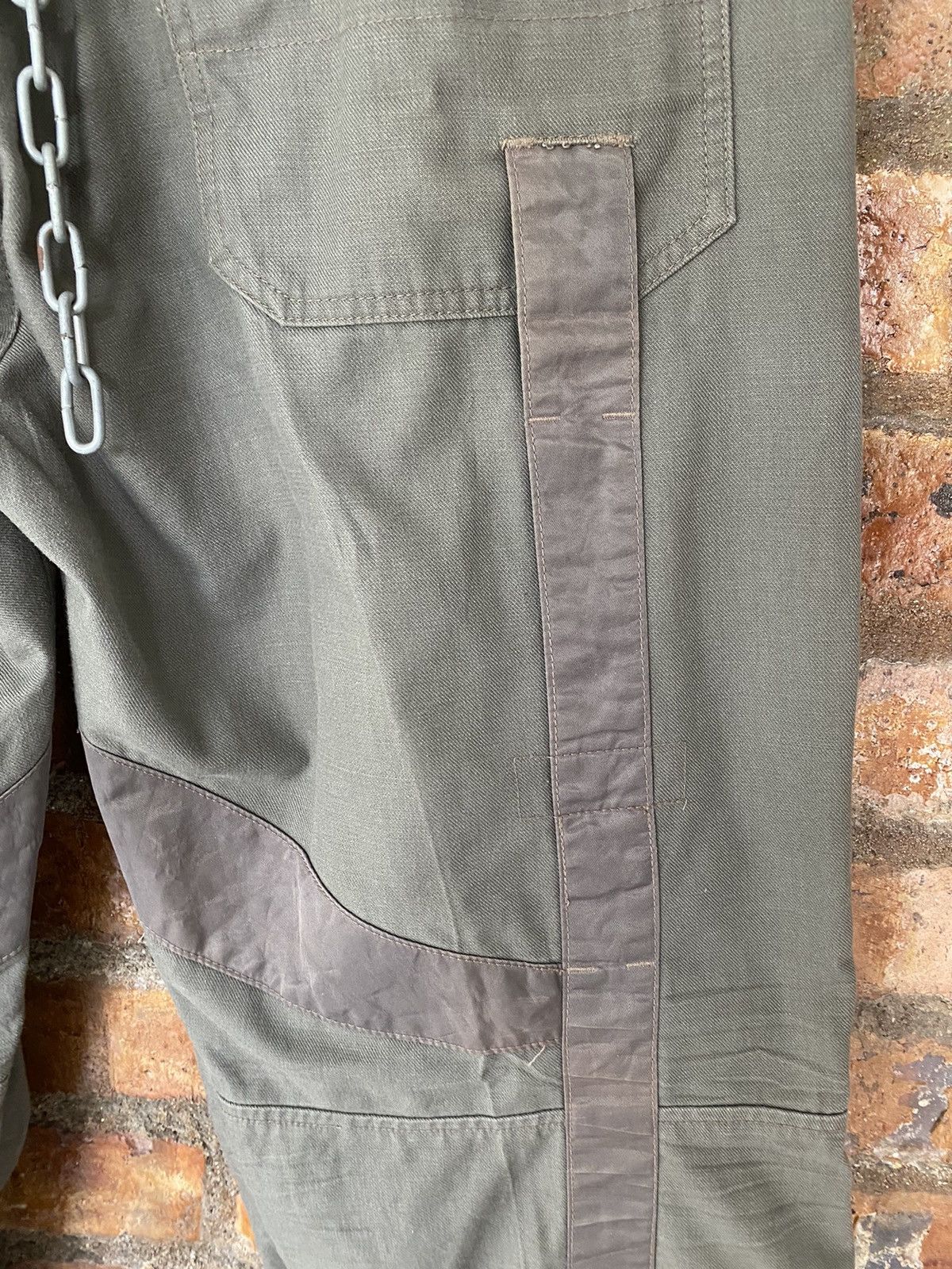 14th Addiction × Japanese Brand × Marithe + Francois Girbaud Marithe Francois Girbaud Bondage parachute knee pocket pants Size US 32 / EU 48 - 15 Thumbnail