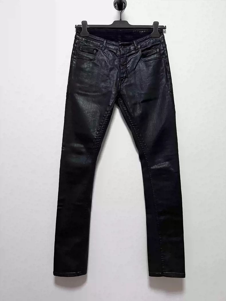 Rick Owens Rick Owens Wax elastic jeans-2505 Size US 31 - 1 Thumbnail
