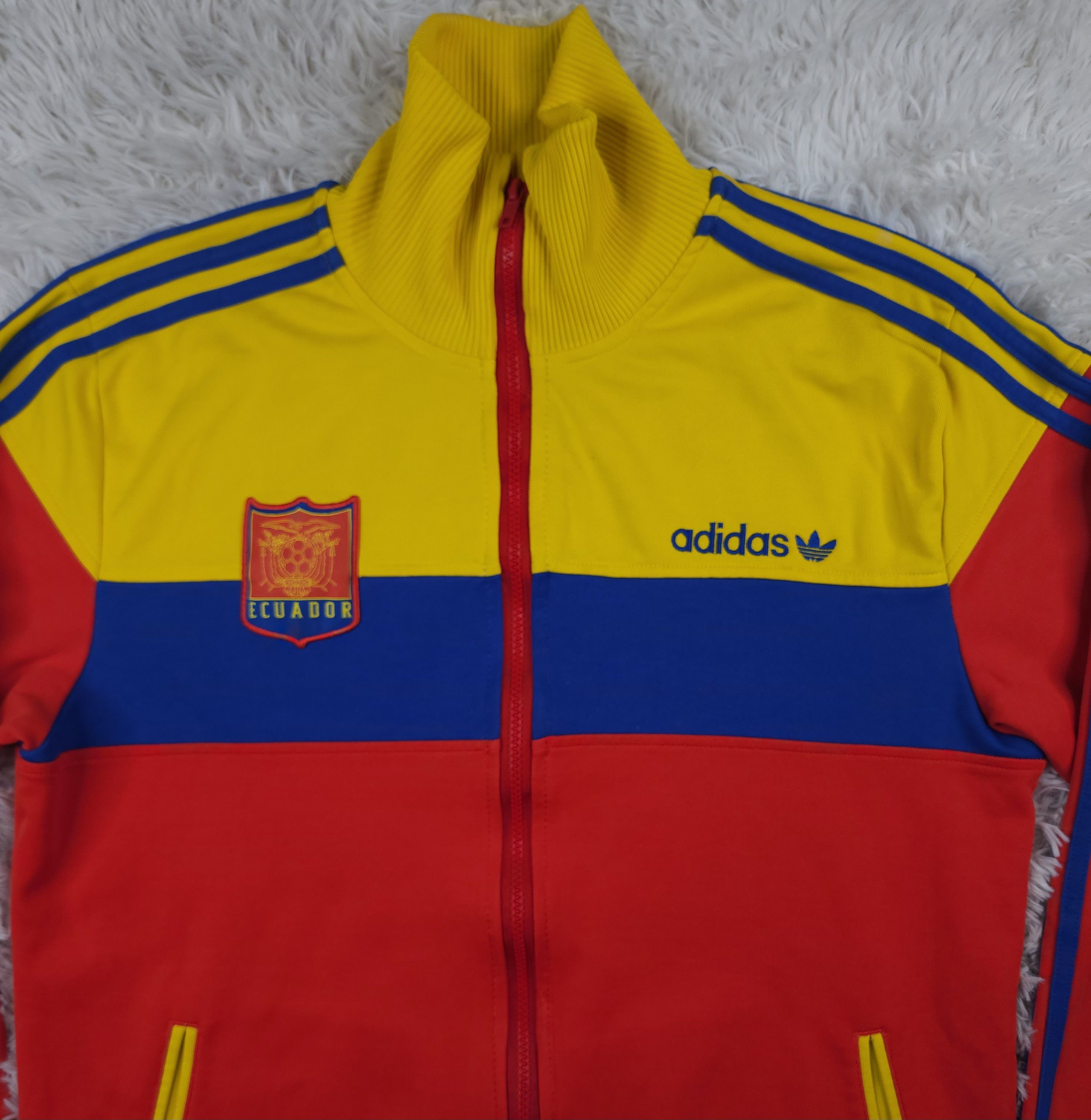 Adidas Vintage Adidas Ecuador National soccer team track jacket Size US M / EU 48-50 / 2 - 5 Thumbnail