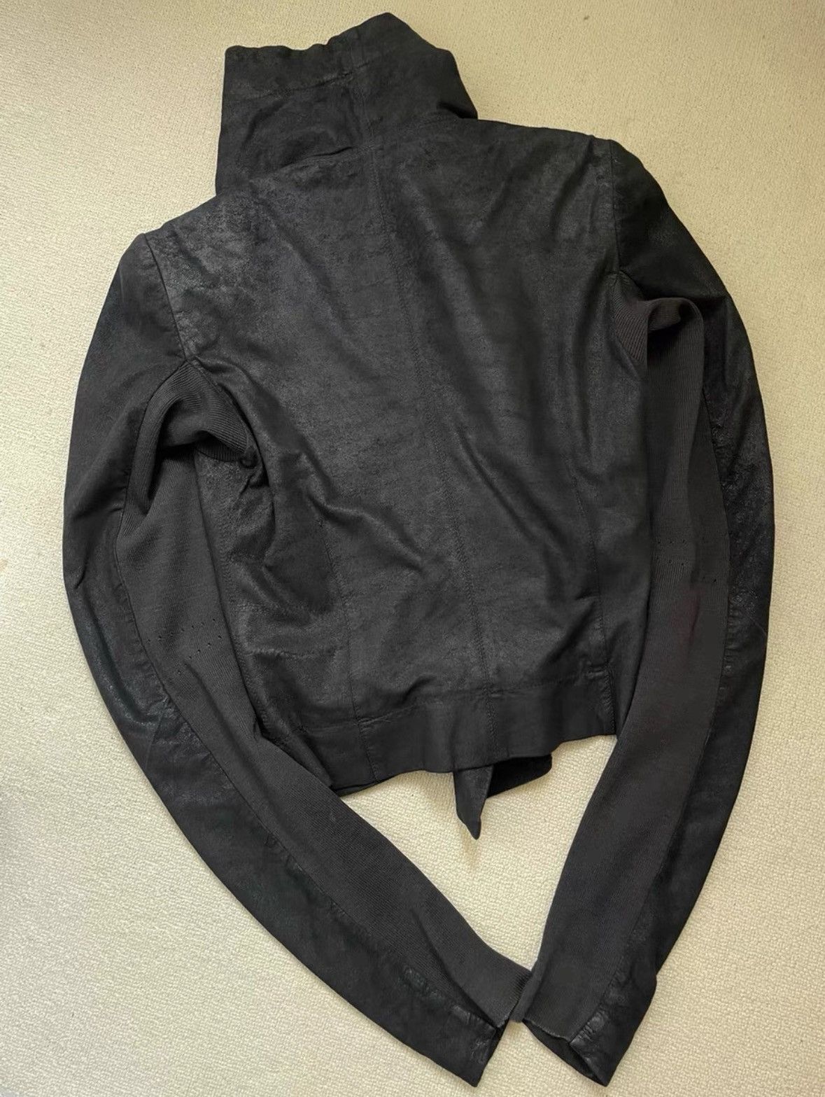 Rick Owens Rick Owens FW15 Leather Biker Jacket Size S / US 4 / IT 40 - 4 Thumbnail