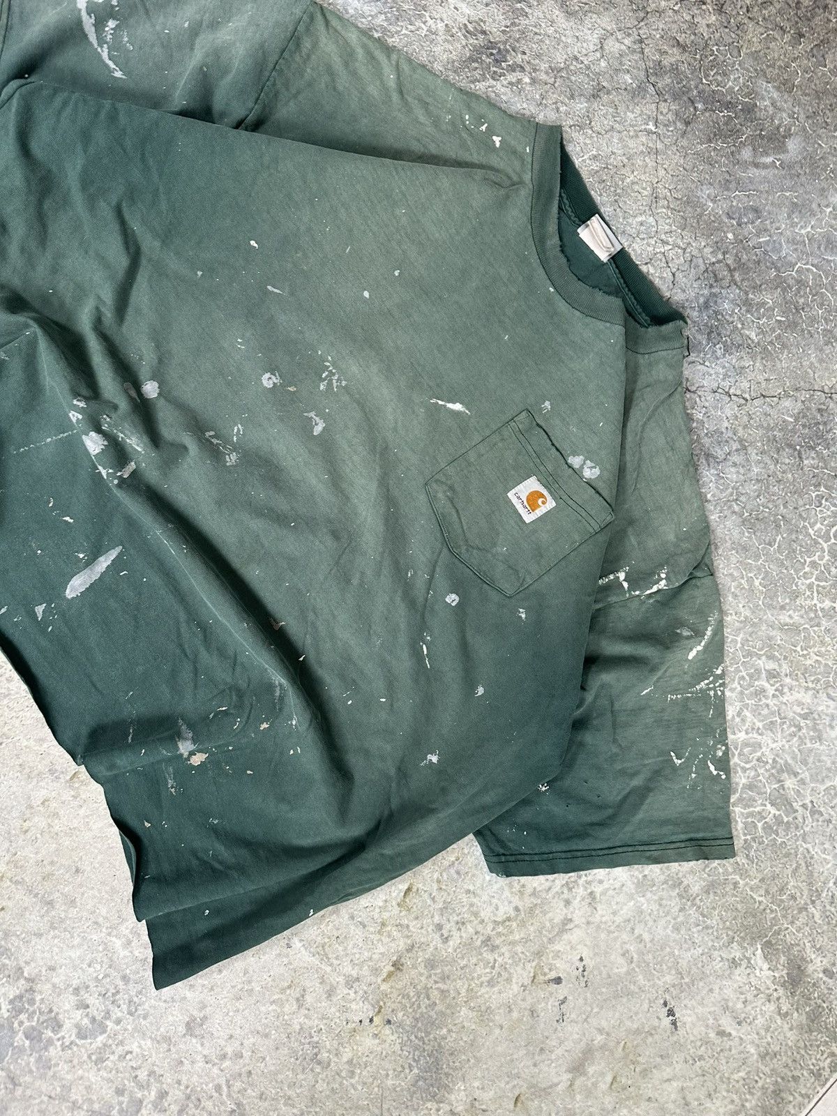 Carhartt × Vintage Faded Carhartt Tee Size US XL / EU 56 / 4 - 3 Thumbnail