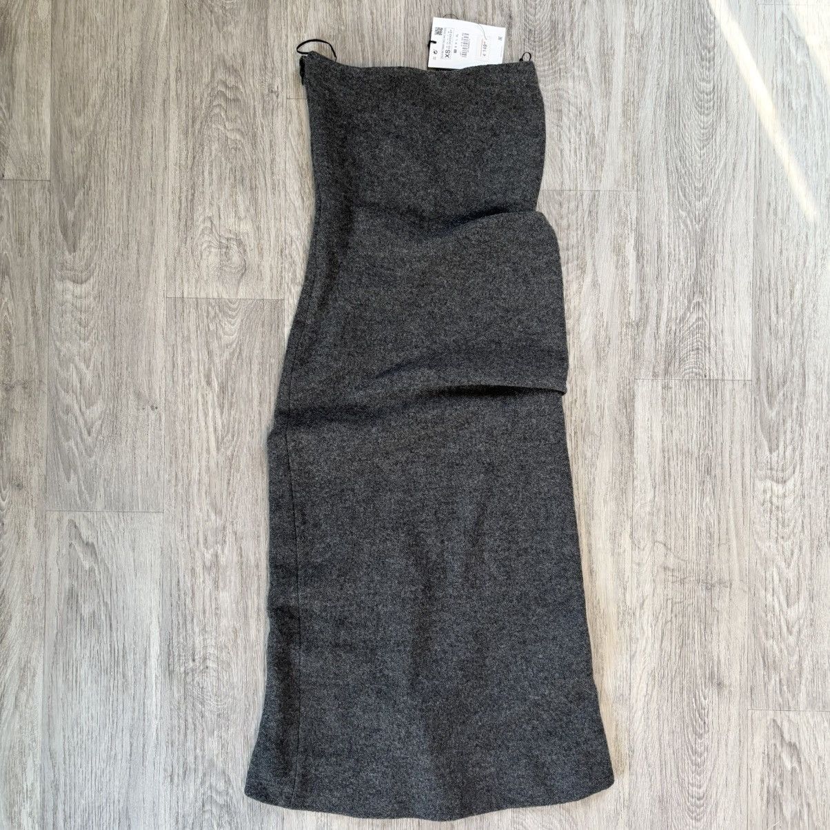 Zara Zara One Shoulder Midi Dress Womens XS Chartreuse Green | Grailed