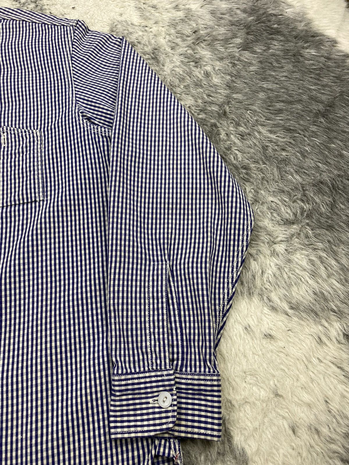 Sugar Cane × Toyo Enterprises Vintage SUGAR CANE “Paradise Garment” Small Checked Indigo Size US M / EU 48-50 / 2 - 5 Thumbnail