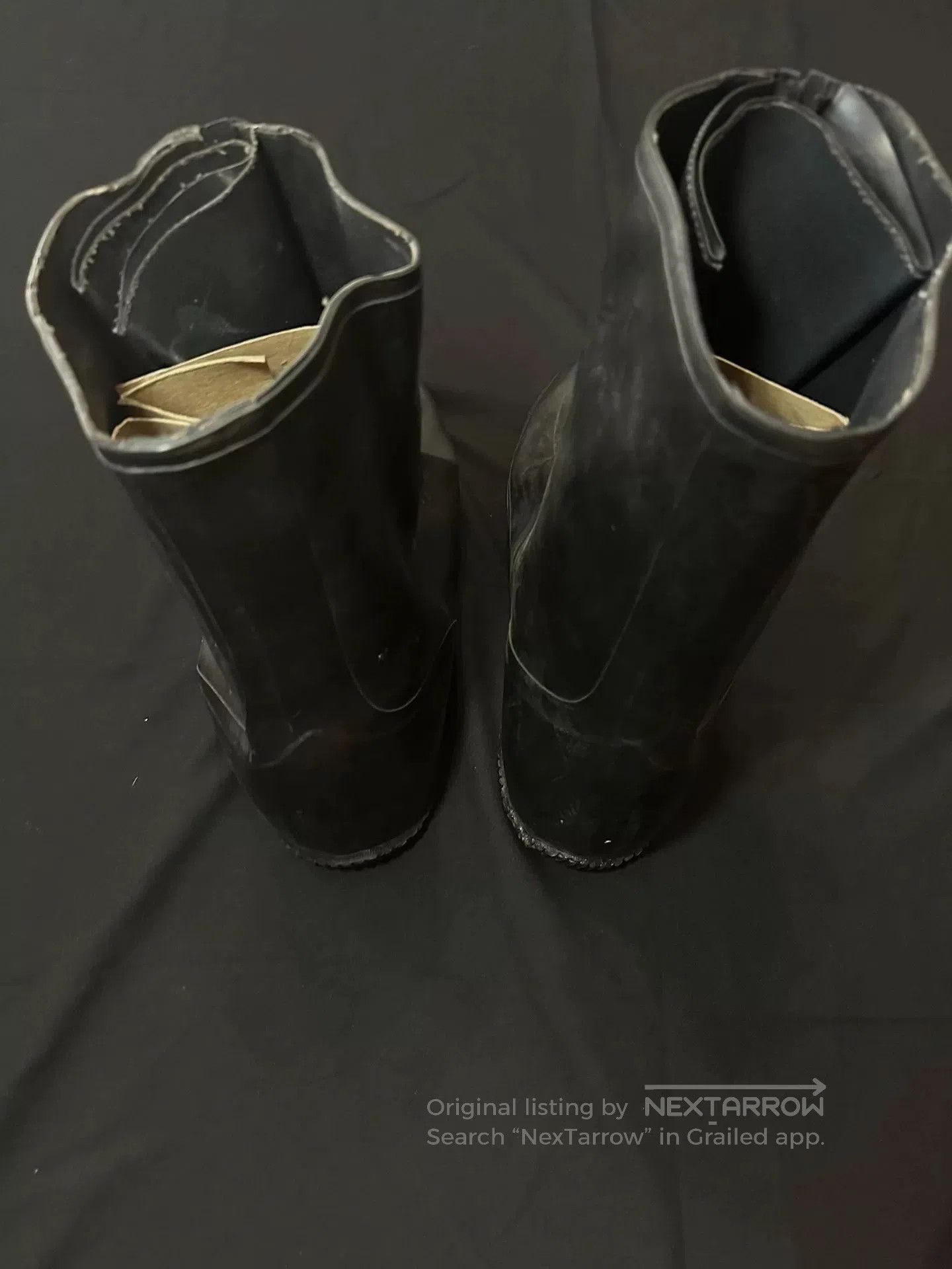 Vintage Vintage 90s European Military Rain Boots. Size US 10 / EU 43 - 5 Thumbnail