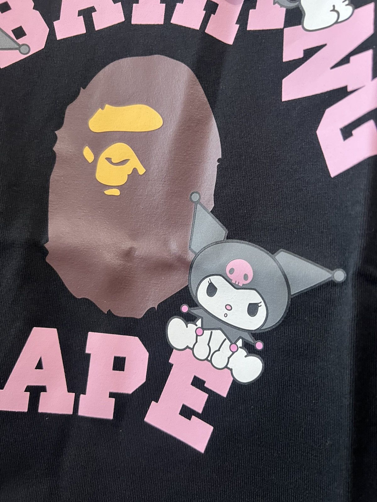 Bape x Sario Characters Kuromi College Mini Tee