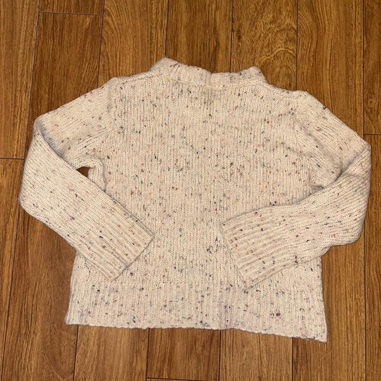 Rails Rails Cream Delia Confetti Wool Blend Knit Sweater Size XS / US 0-2 / IT 36-38 - 5 Thumbnail