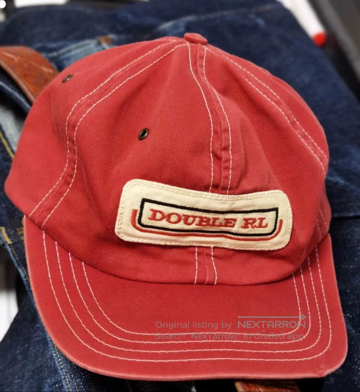 RRL Ralph Lauren 1994 RRL Vintage Trucker Cap. Size ONE SIZE - 6 Thumbnail