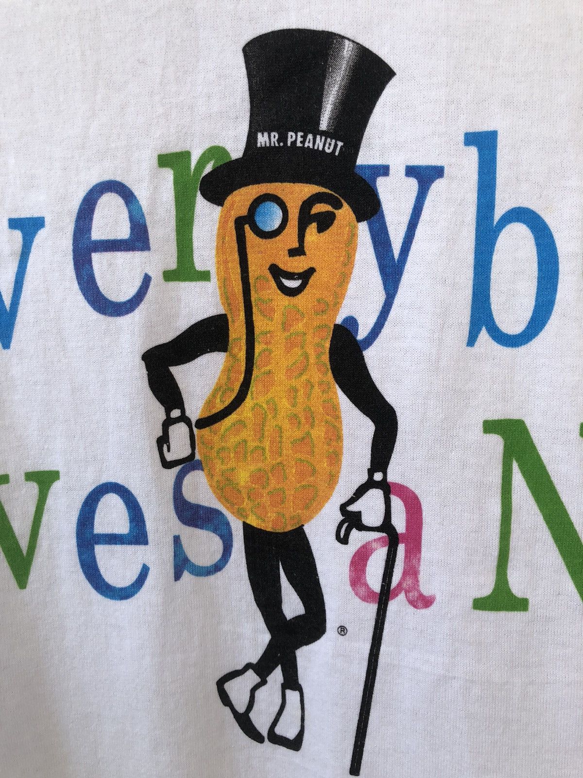 Vintage Vintage 90s MR PEANUT Rare Advertising Tee Size US XL / EU 56 / 4 - 3 Thumbnail