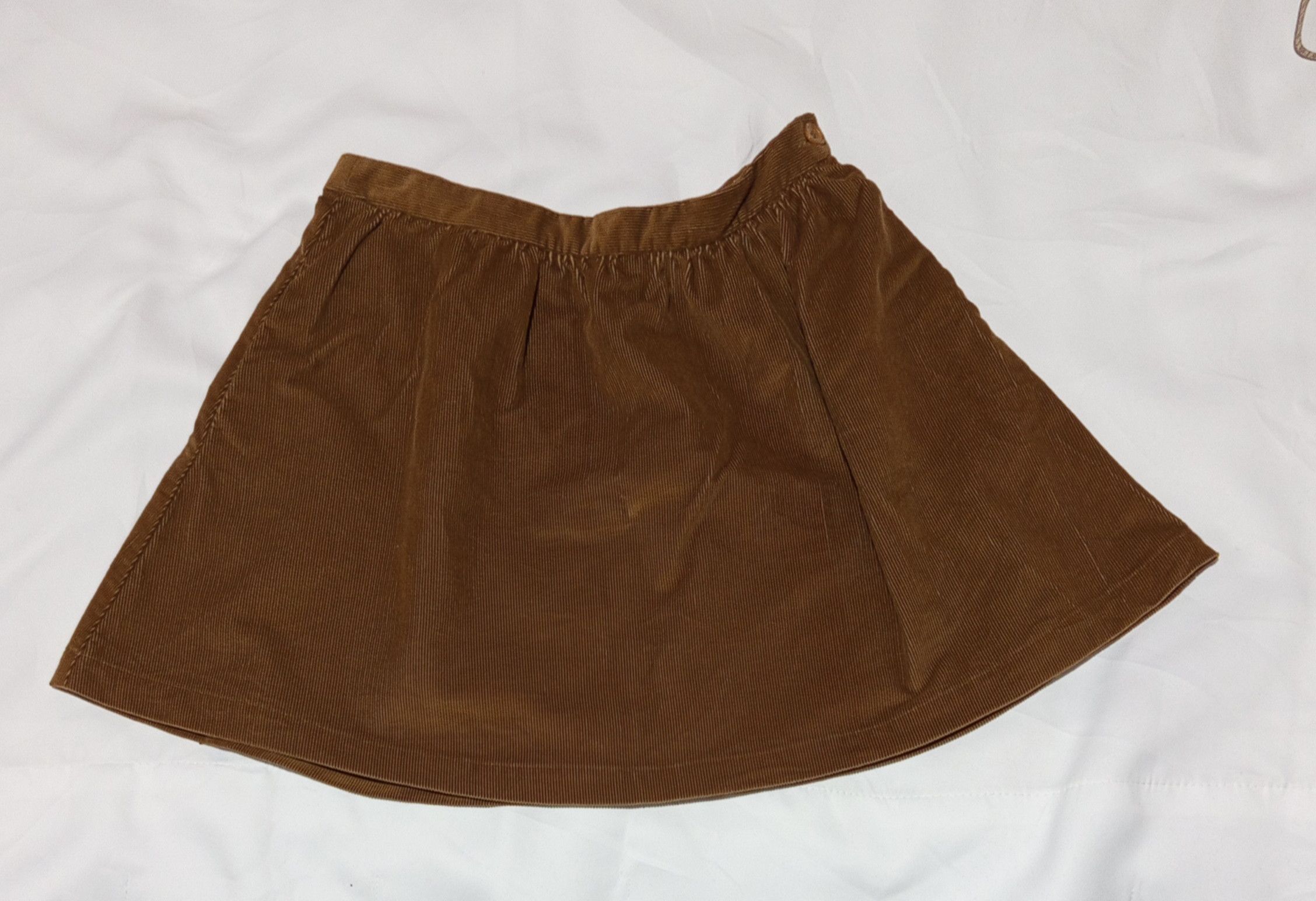 A.P.C. A.P.C Corduroy Mini Skirt Size 28" / US 6 / IT 42 - 1 Thumbnail