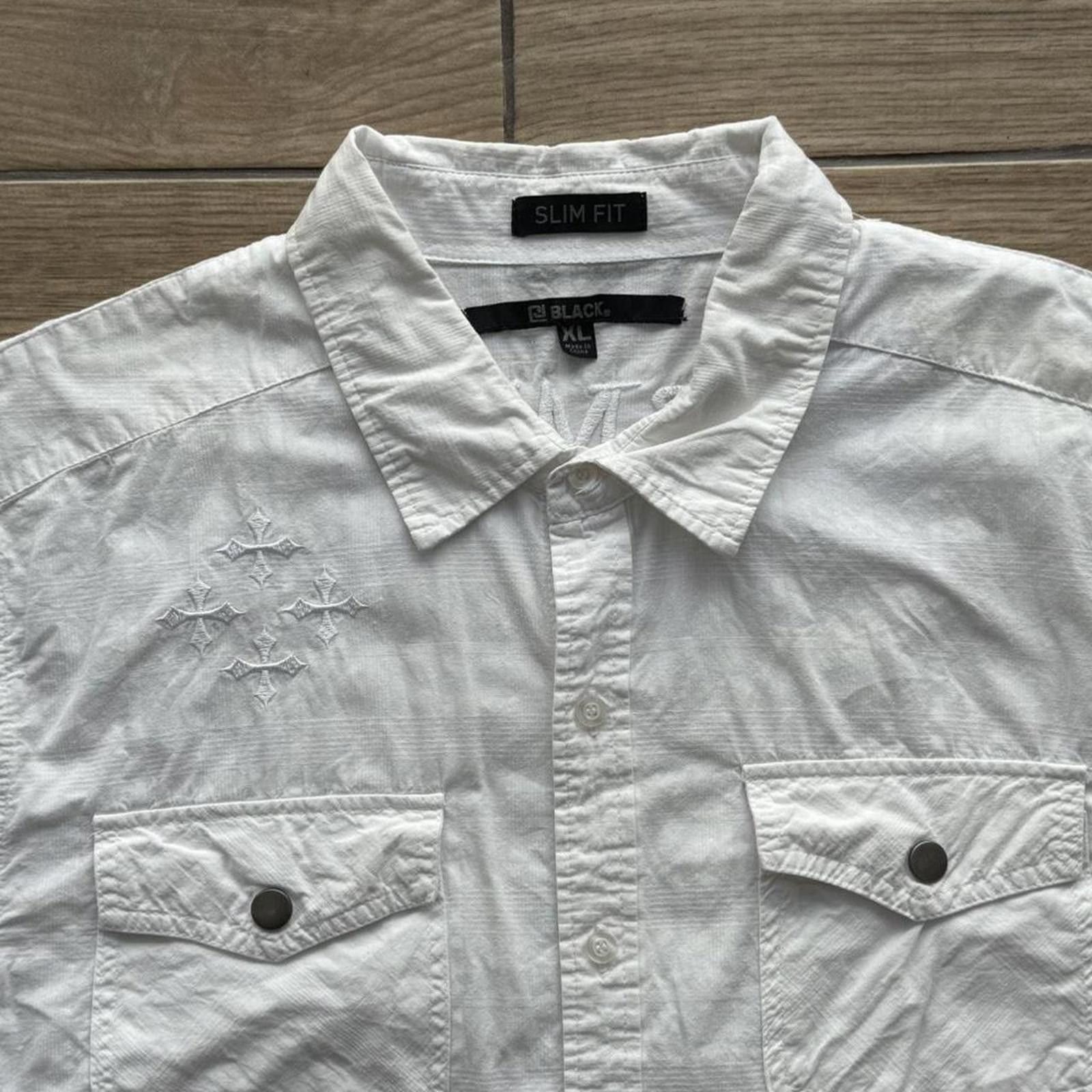 Affliction Y2K Redemption Big Cross Affliction long sleeve shirt Size US XL / EU 56 / 4 - 7 Thumbnail