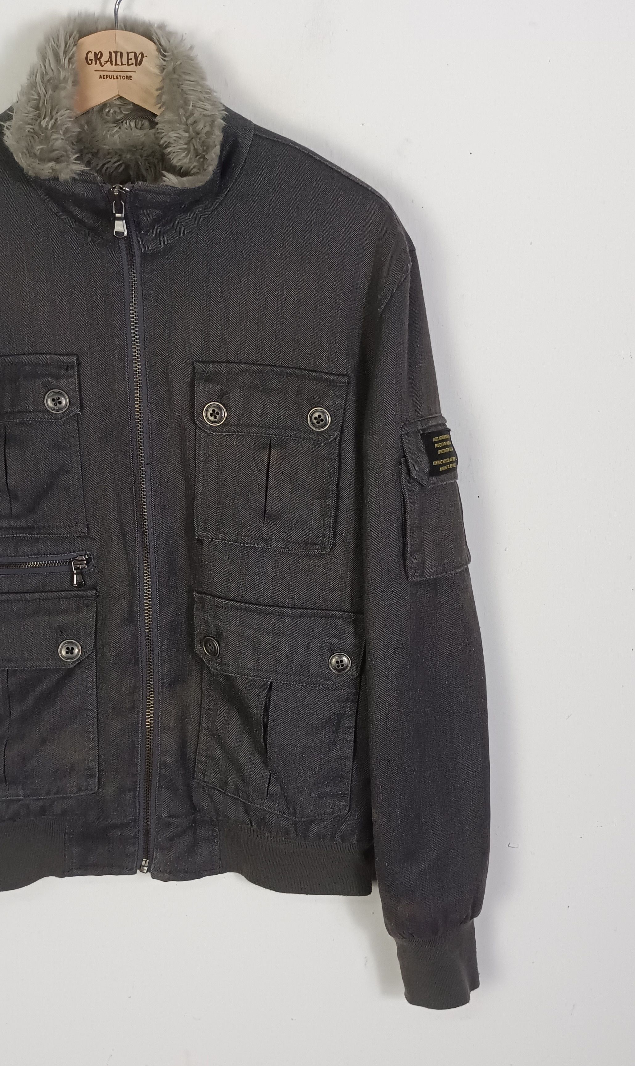American Rag American Rag Cie Flying Tactical Pocket Jacket Size US L / EU 52-54 / 3 - 7 Thumbnail