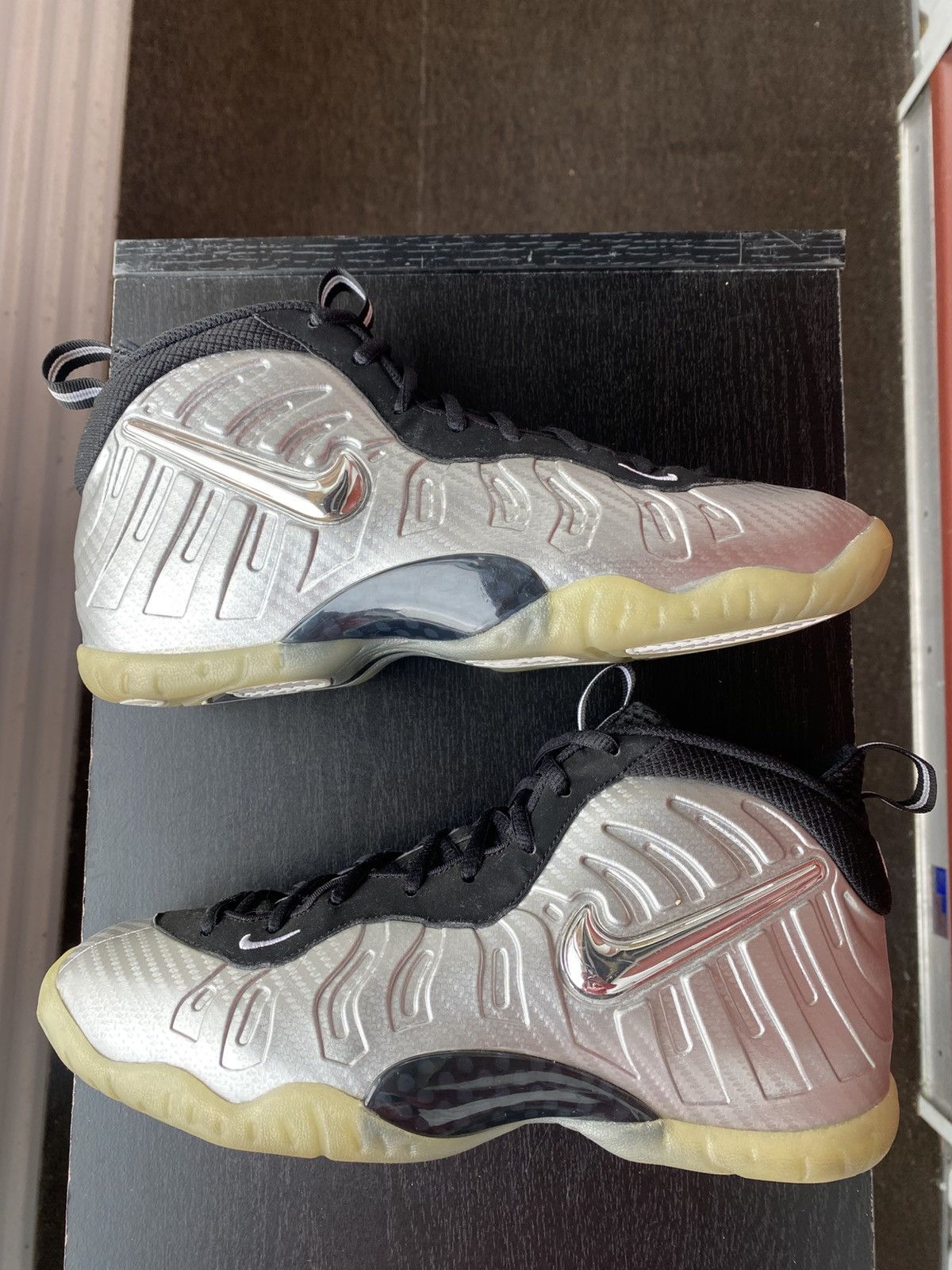 Nike × Vintage Nike Little Posite Pro GS Silver Surfer 644792007 Size 7 Size US 7 / EU 40 - 3 Thumbnail