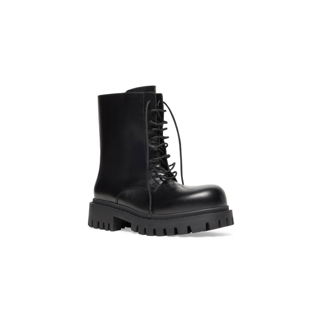 Balenciaga o1w1db10325 Sergent 20mm Boots in Black Size US 11 / EU 44 - 2 Thumbnail