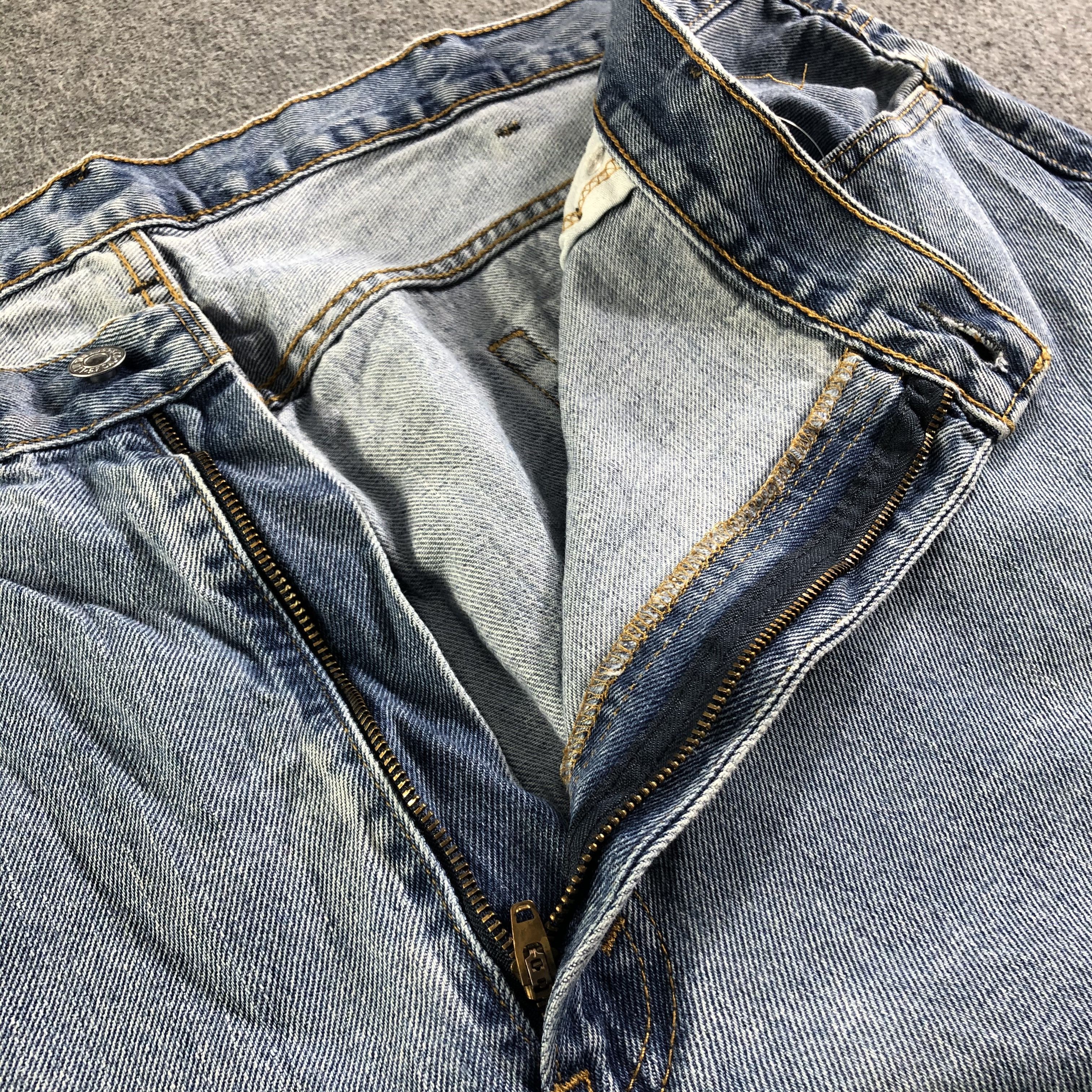 Levi's Vintage Blue Wash Levis 550 Jeans-J4448 Size US 44 / EU 60 - 8 Thumbnail