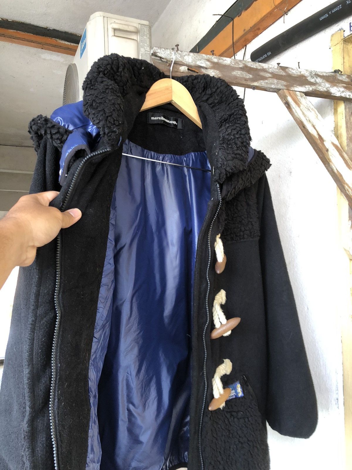 Issey Miyake Nice🥷Mercibeaucoup by Issey Miyake Big Hoodie Fleece Jacket Size L / US 10 / IT 46 - 12 Thumbnail