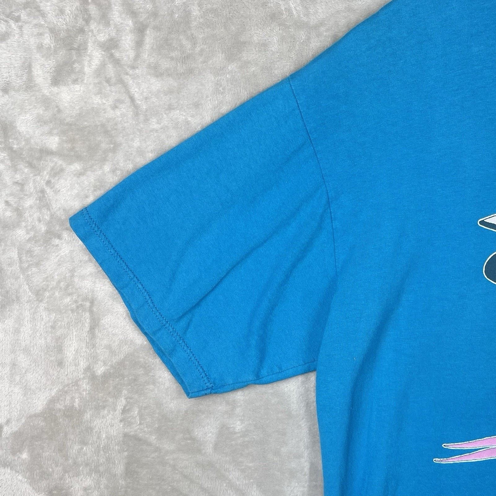 Jerzees Vtg 1991 Rocky Mountain Clothing Buffalo On The Planes Tee Size US L / EU 52-54 / 3 - 4 Thumbnail