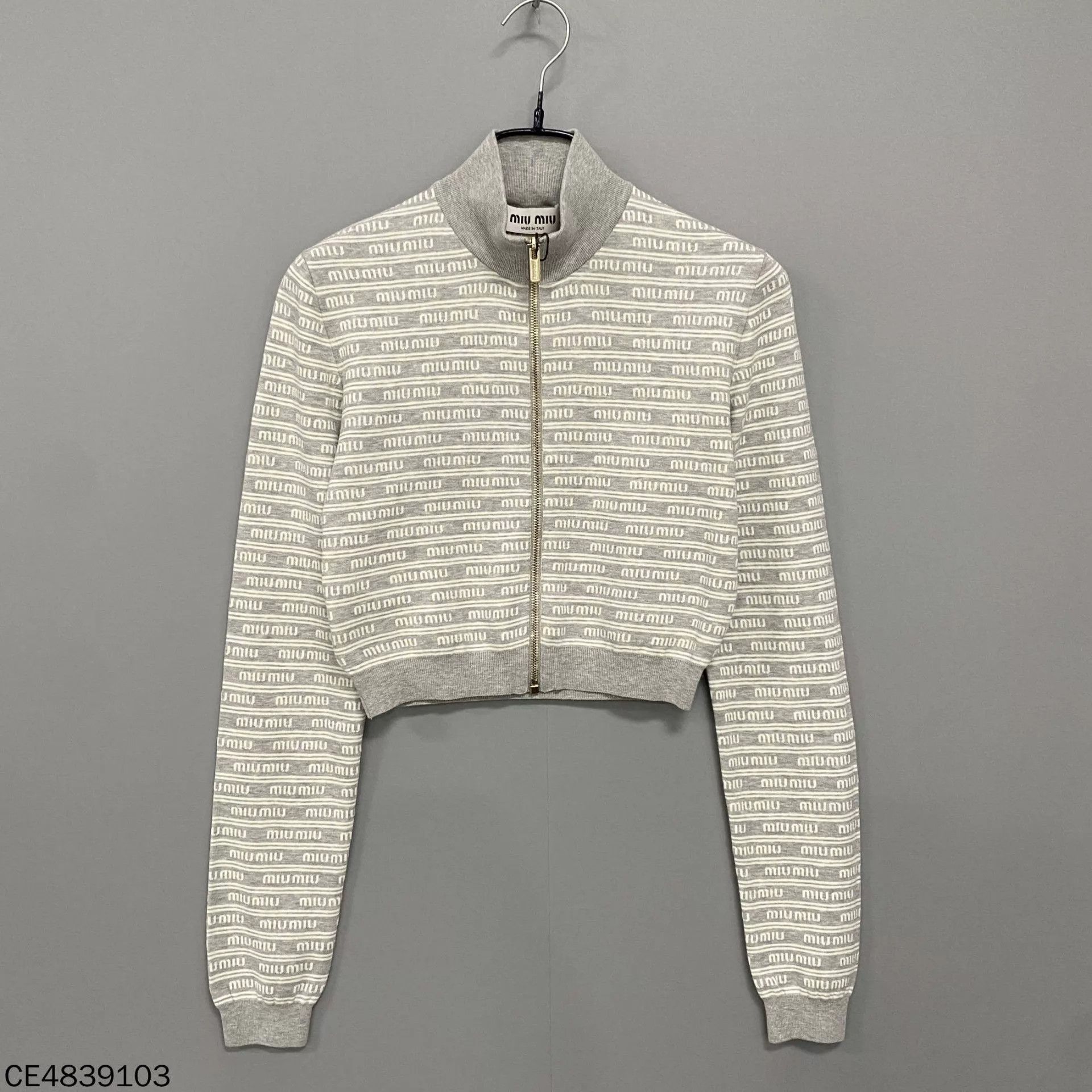 Miu Miu MIUMIU Women's Allover Short Jacket 99 New Size 38 Size XS / US 0-2 / IT 36-38 - 1 Thumbnail