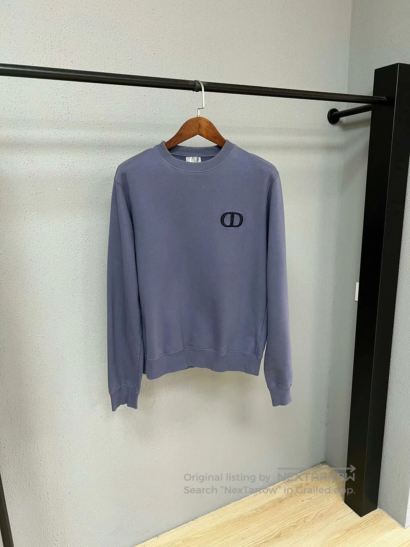 Dior dior cd sweatshirt in stylish purple. Size US L / EU 52-54 / 3 - 1 Thumbnail