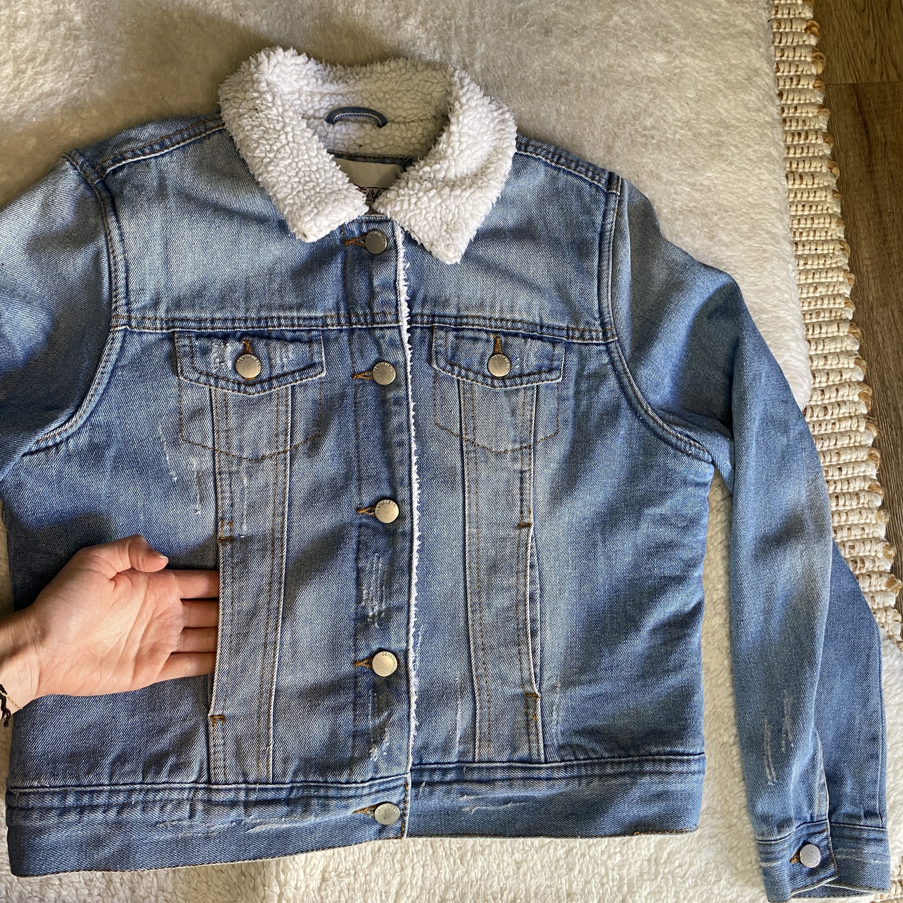 Other Reserve Fairfax Sherpa Lined Denim Jacket - Size Medium Size M / US 6-8 / IT 42-44 - 9 Thumbnail