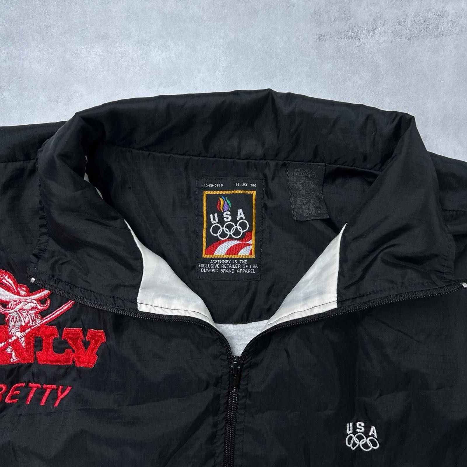 Other Y2K USA Olympics UNLV Rebels Tracksuit Betty Jacket Size US M / EU 48-50 / 2 - 6 Thumbnail