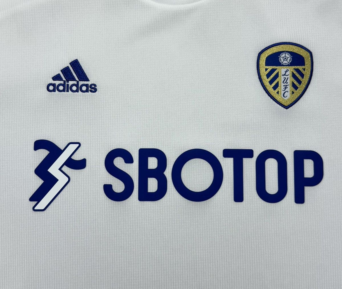 Adidas Leeds United 2020 2021 Home Shirt Soccer Jersey Adidas Size US XXL / EU 58 / 5 - 7 Thumbnail